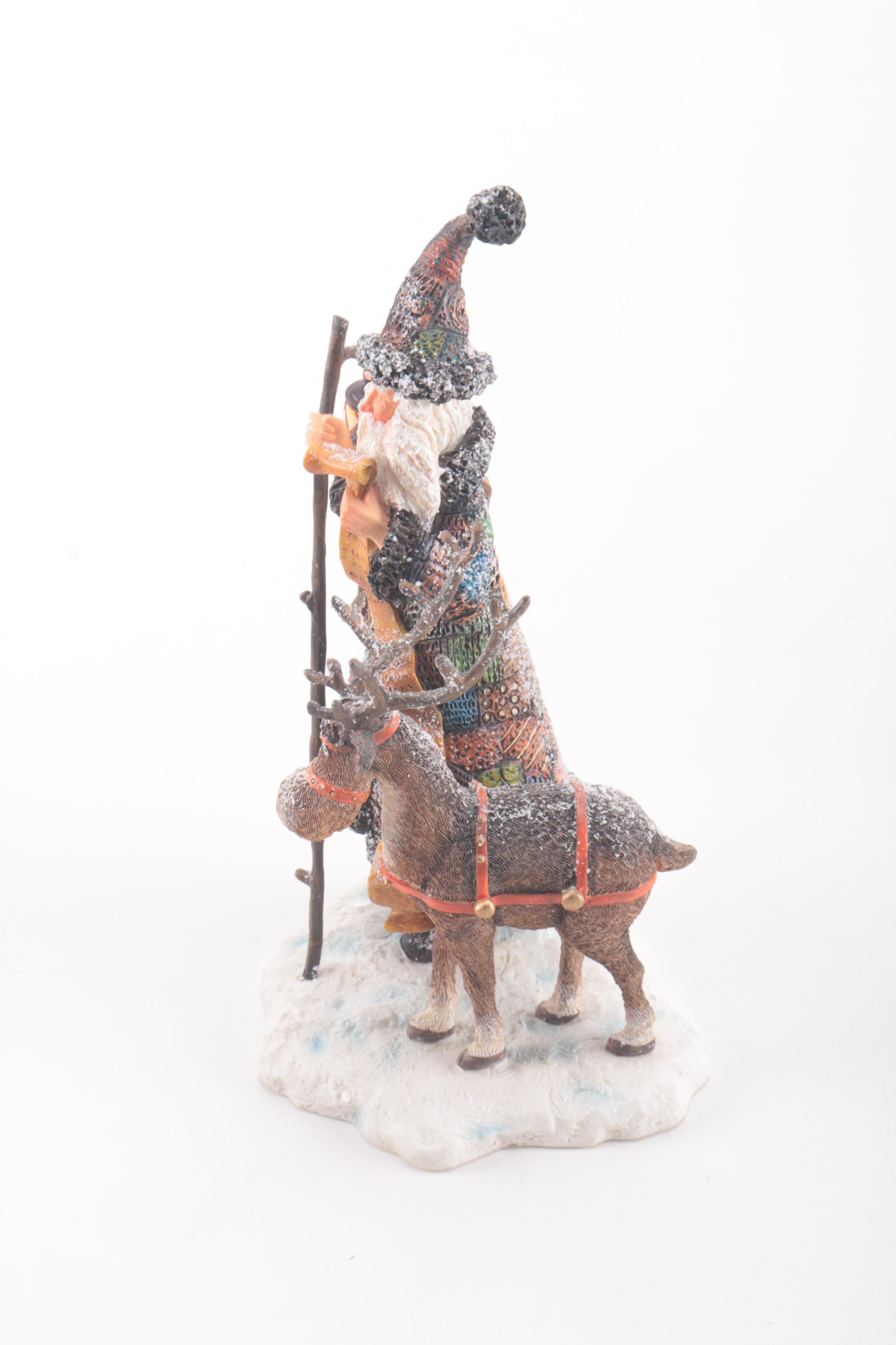 Stewart Sherwood's Magical Christmas Collection Santa Figurines