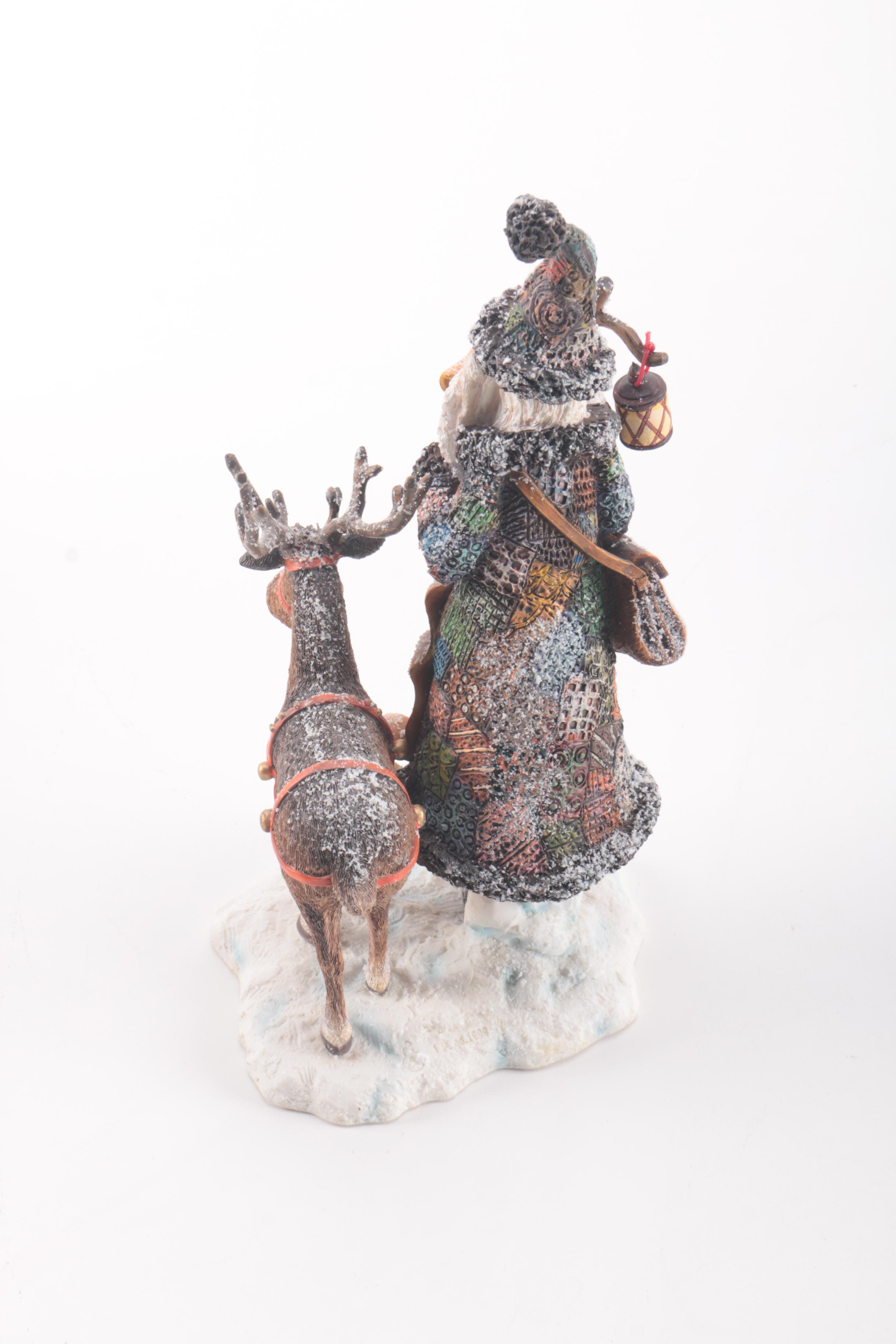 Stewart Sherwood's Magical Christmas Collection Santa Figurines