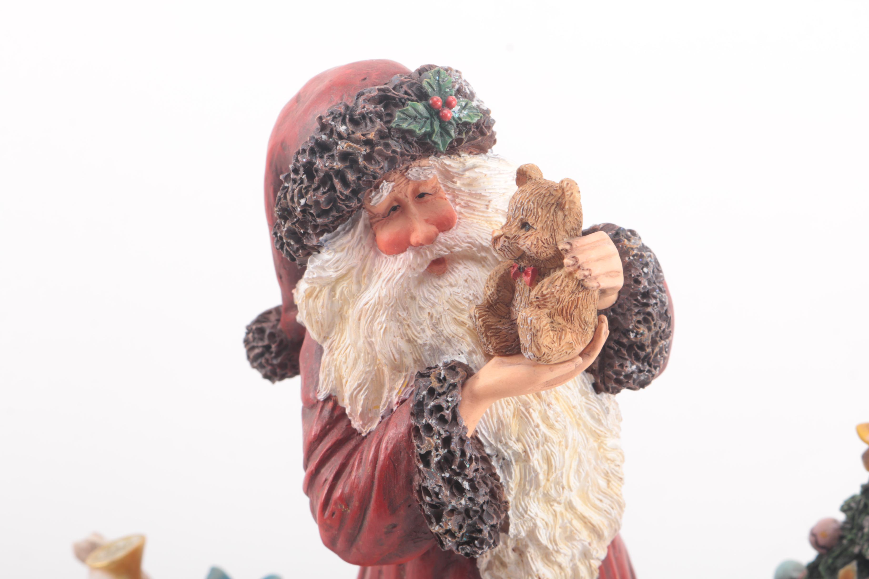 Stewart Sherwood's Magical Christmas Collection Santa Figurines
