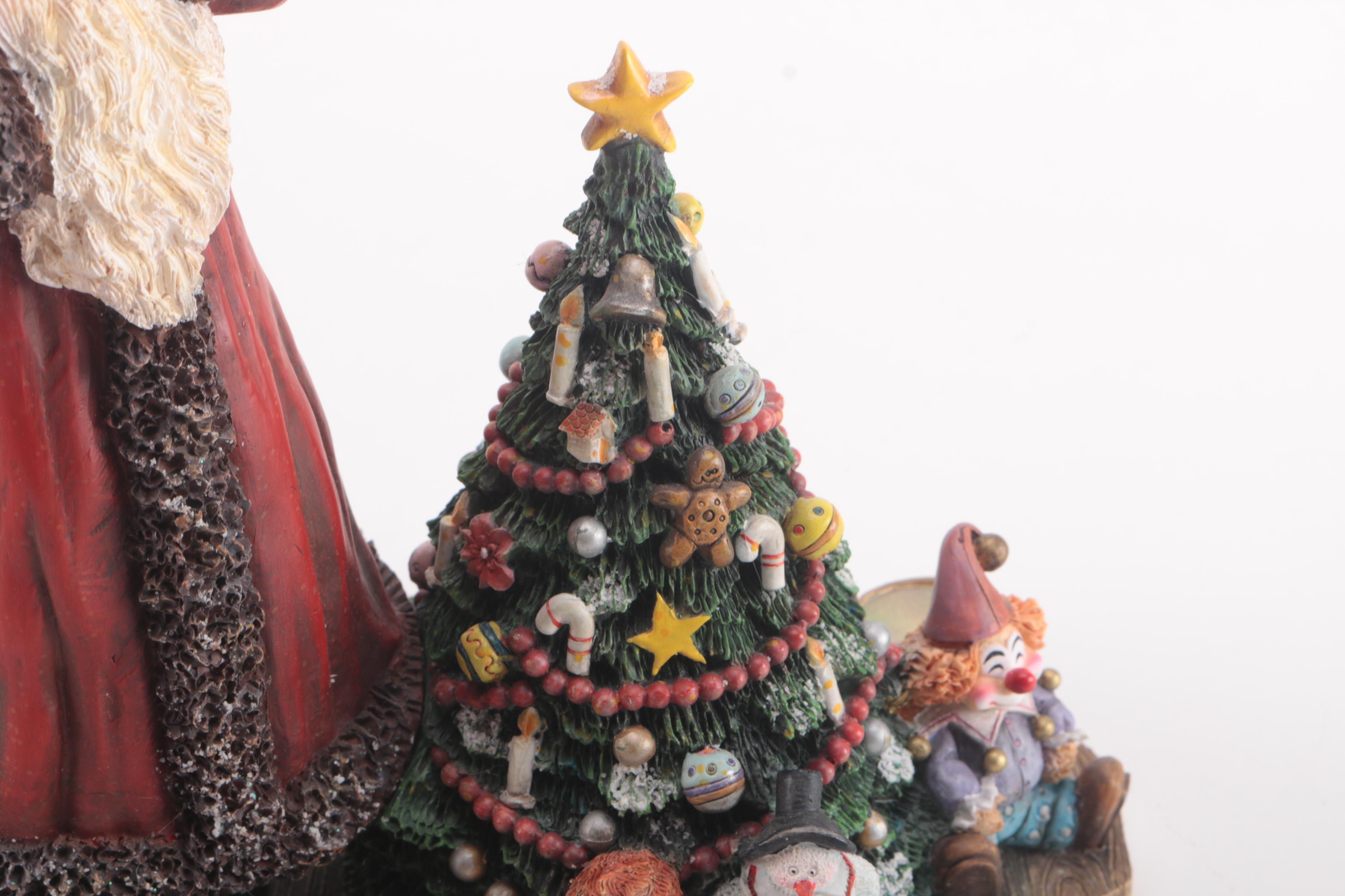 Stewart Sherwood's Magical Christmas Collection Santa Figurines