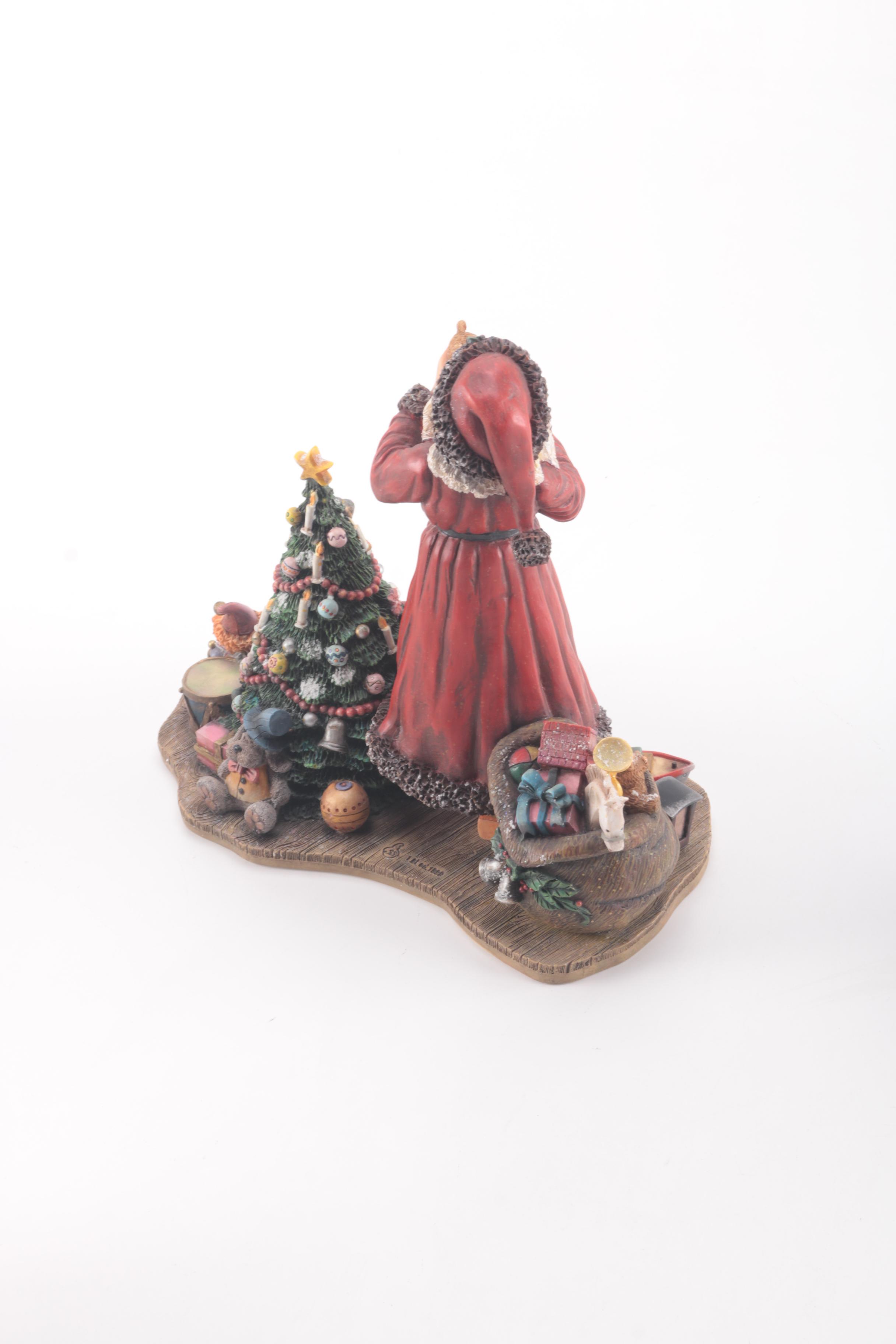 Stewart Sherwood's Magical Christmas Collection Santa Figurines