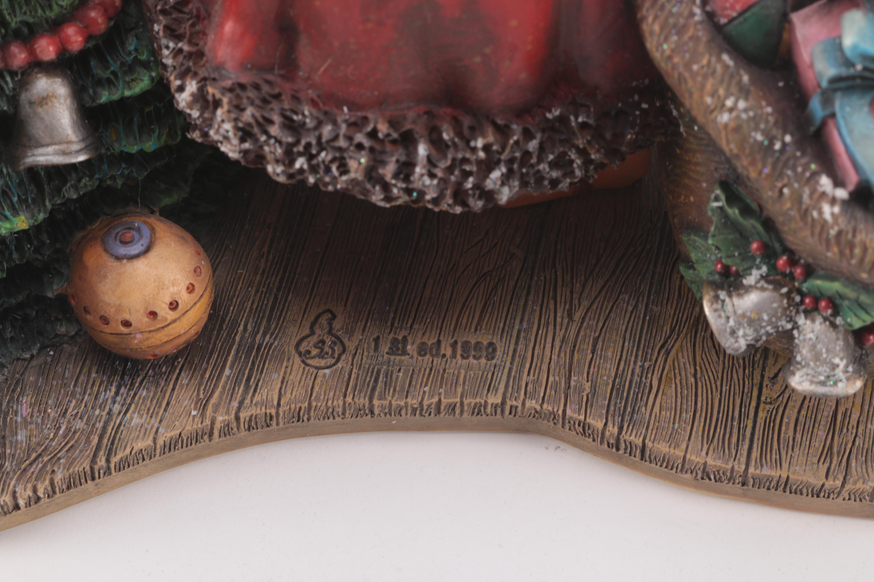 Stewart Sherwood's Magical Christmas Collection Santa Figurines