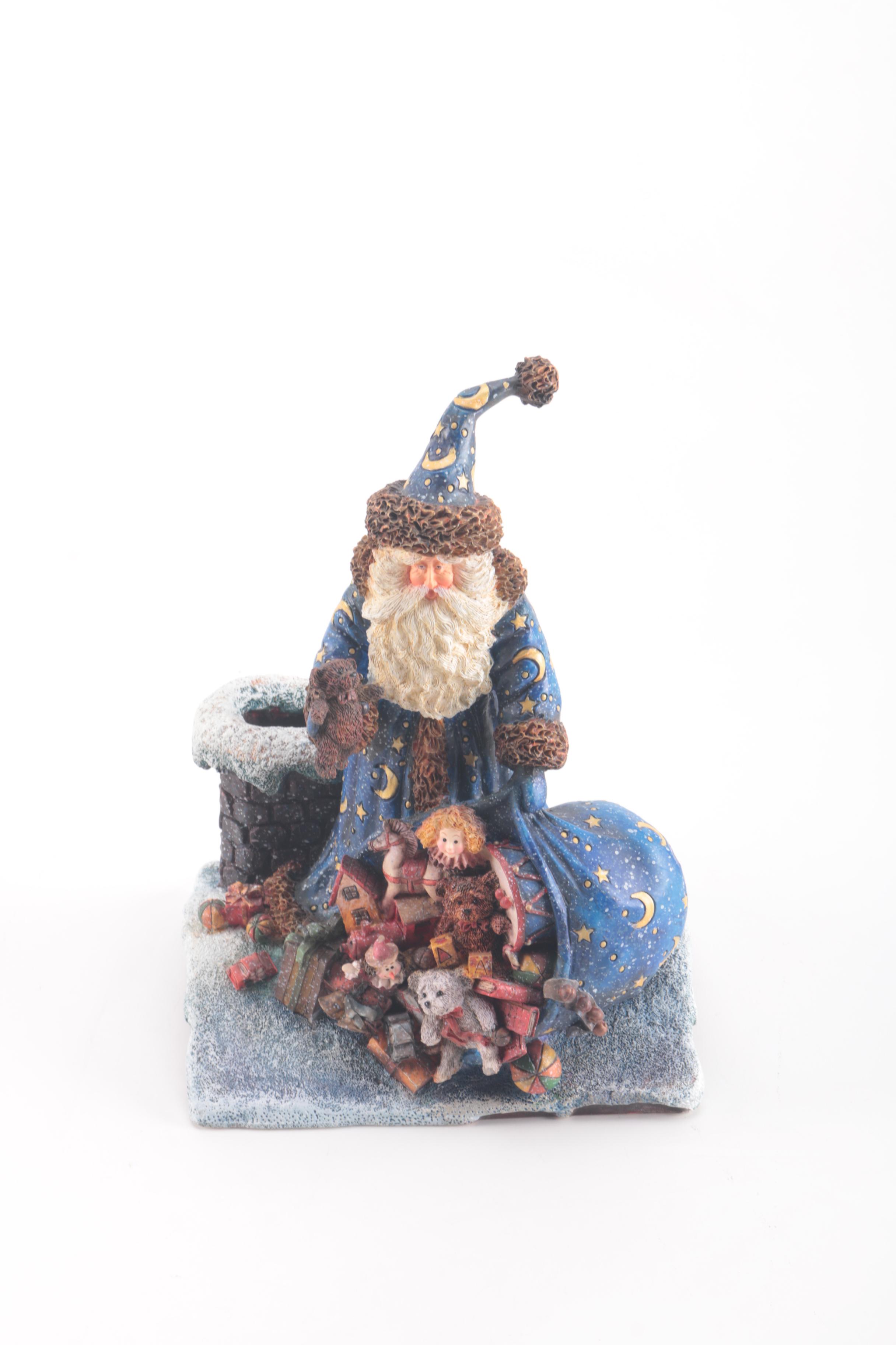 Stewart Sherwood's Magical Christmas Collection Santa Figurines