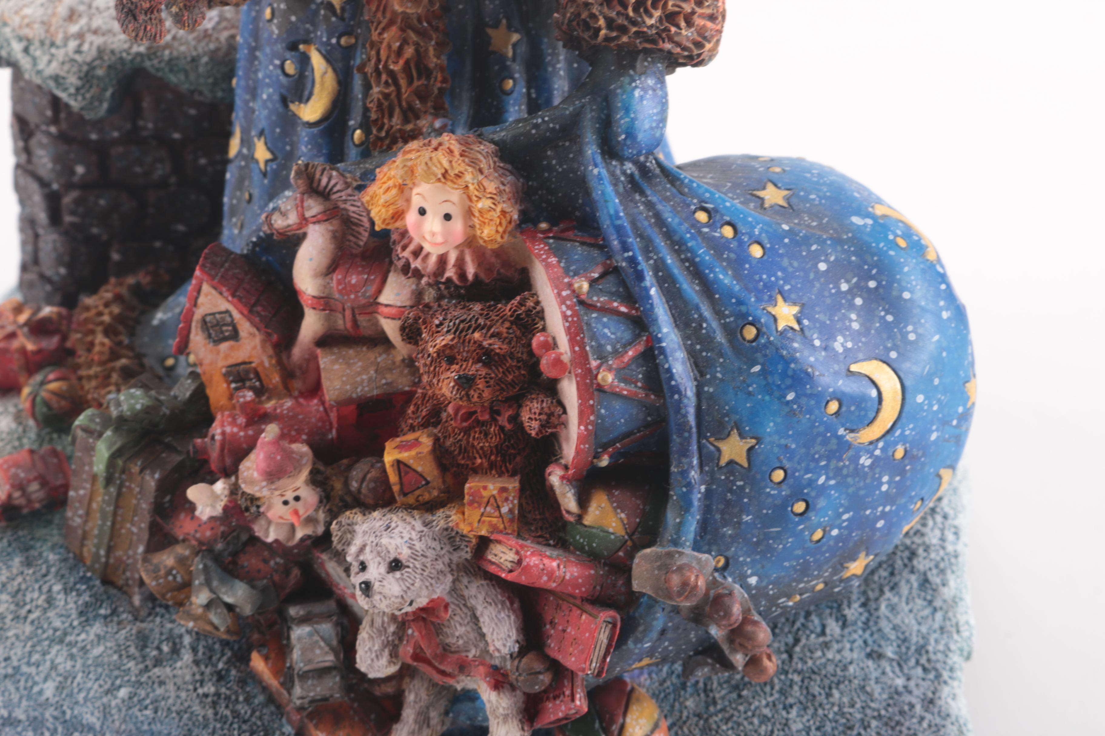 Stewart Sherwood's Magical Christmas Collection Santa Figurines