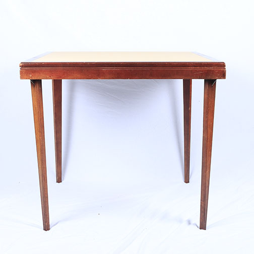 Vintage Mahogany Folding Table and Chairs by Stakmore