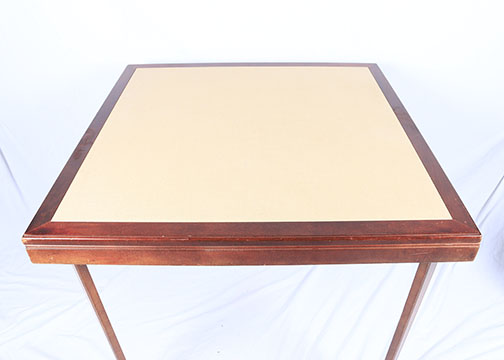 Vintage Mahogany Folding Table and Chairs by Stakmore