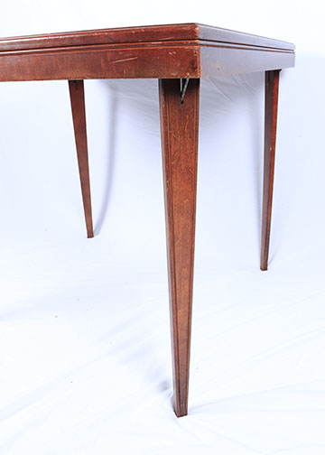 Vintage Mahogany Folding Table and Chairs by Stakmore