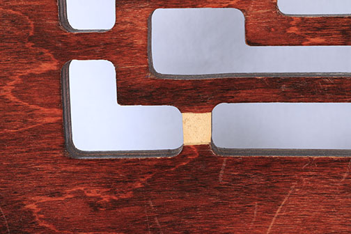 Vintage Mahogany Folding Table and Chairs by Stakmore