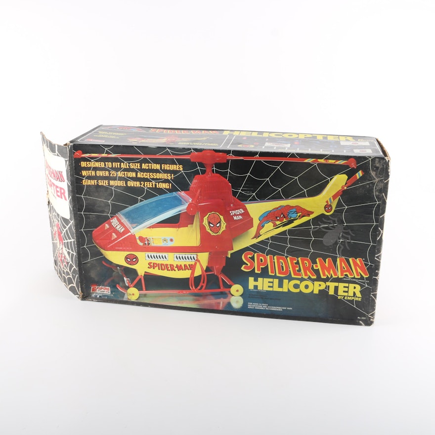 1978 Spider-man Helicopter and Accessories