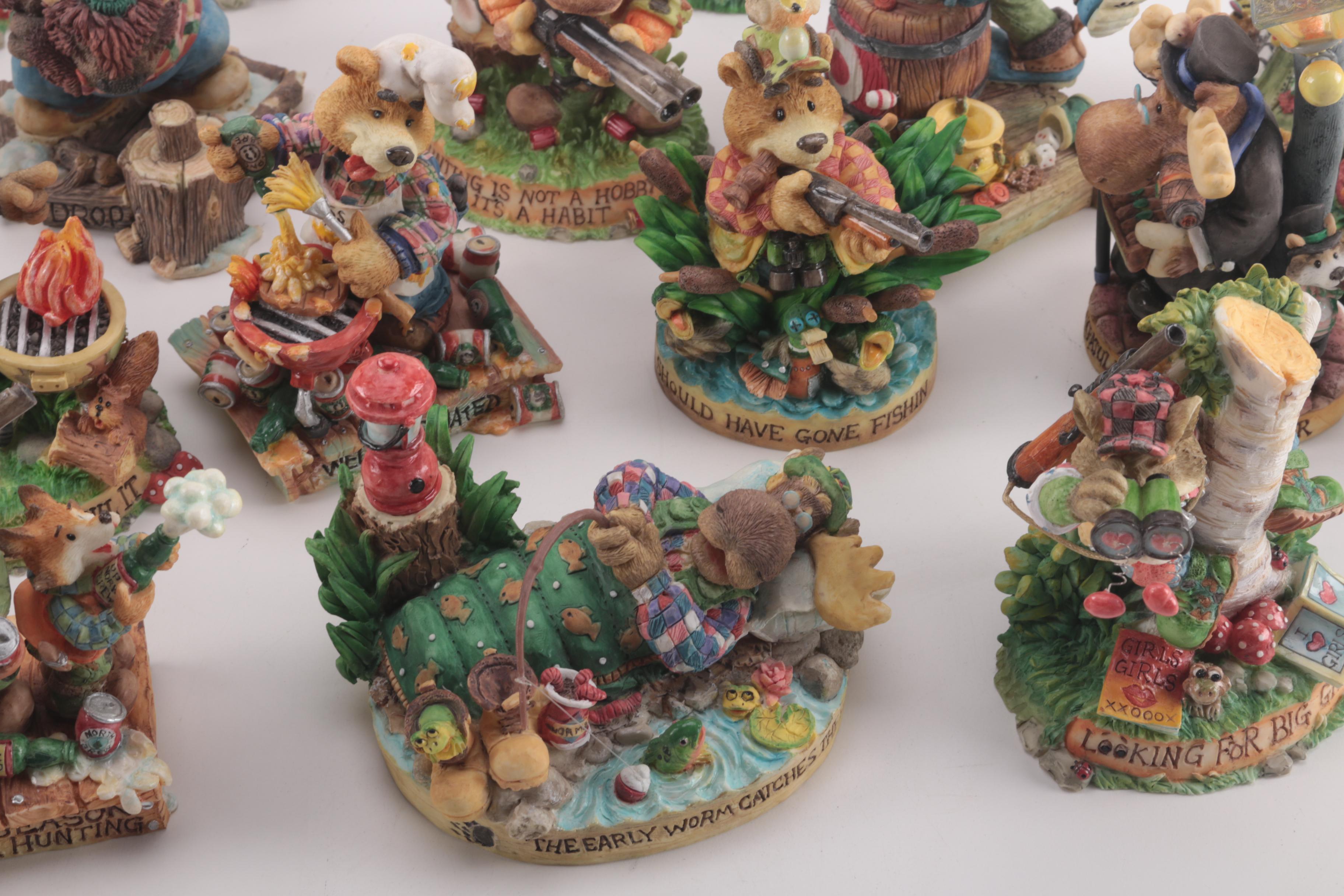 Moose Creek Crossing Figurines