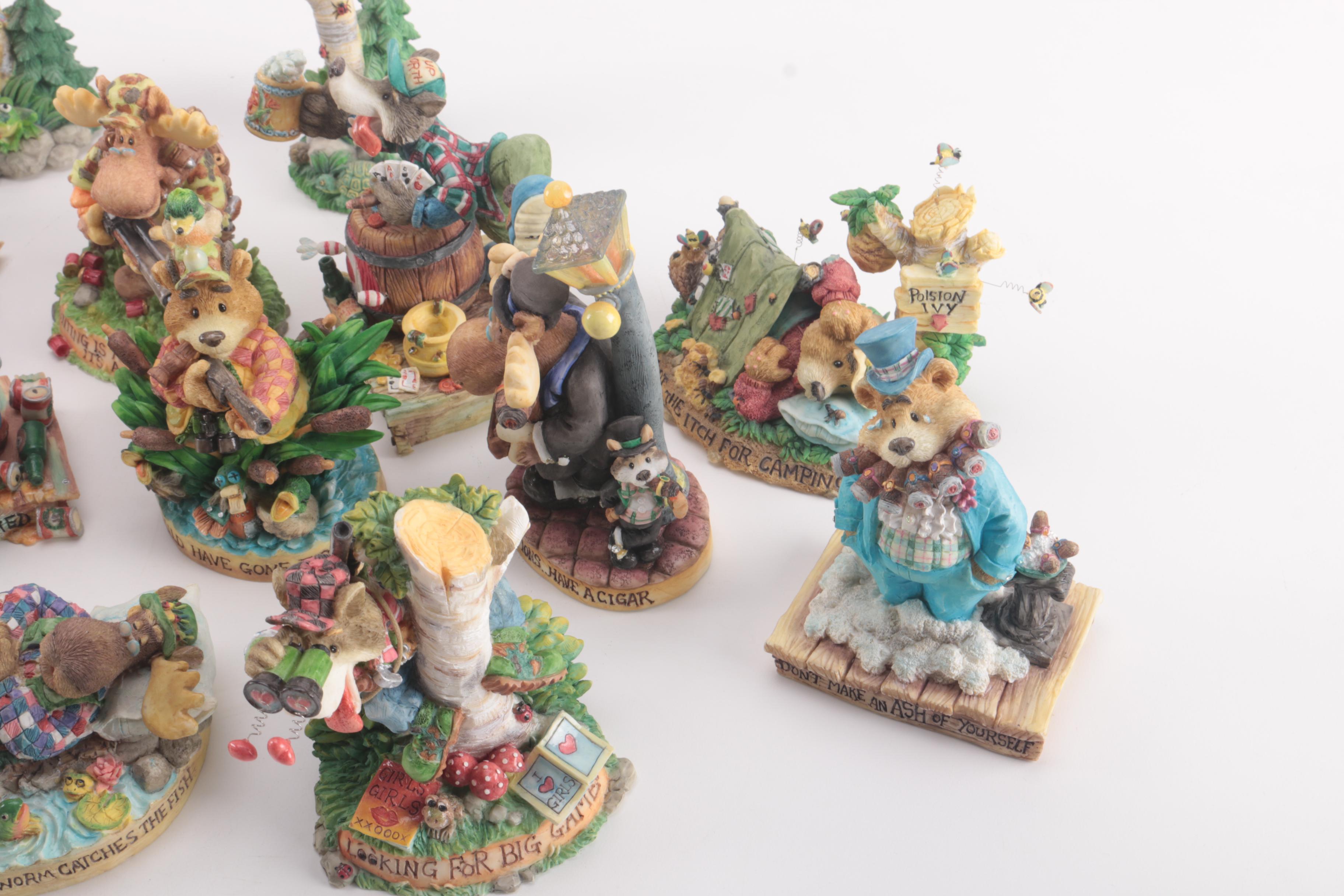 Moose Creek Crossing Figurines