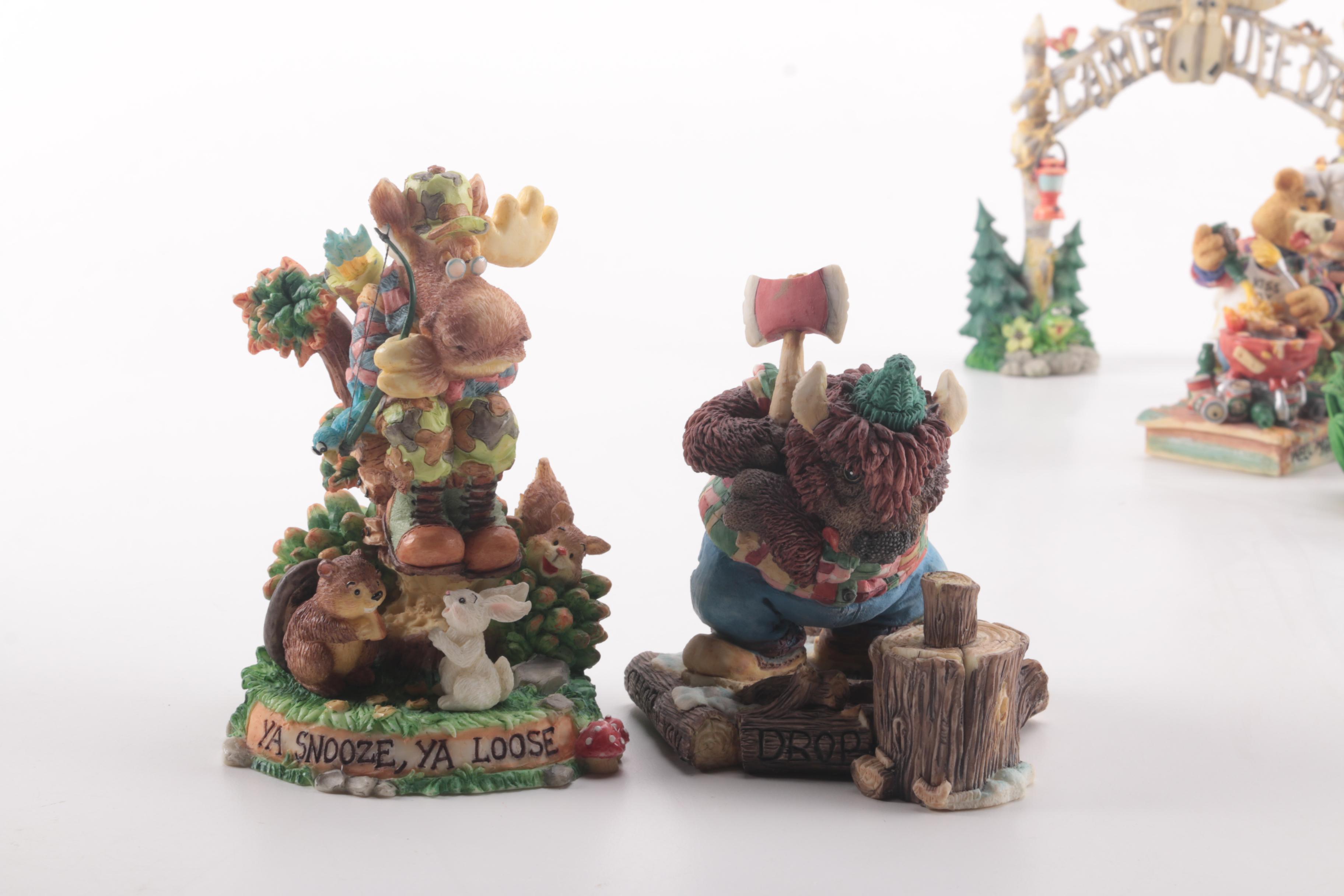 Moose Creek Crossing Figurines