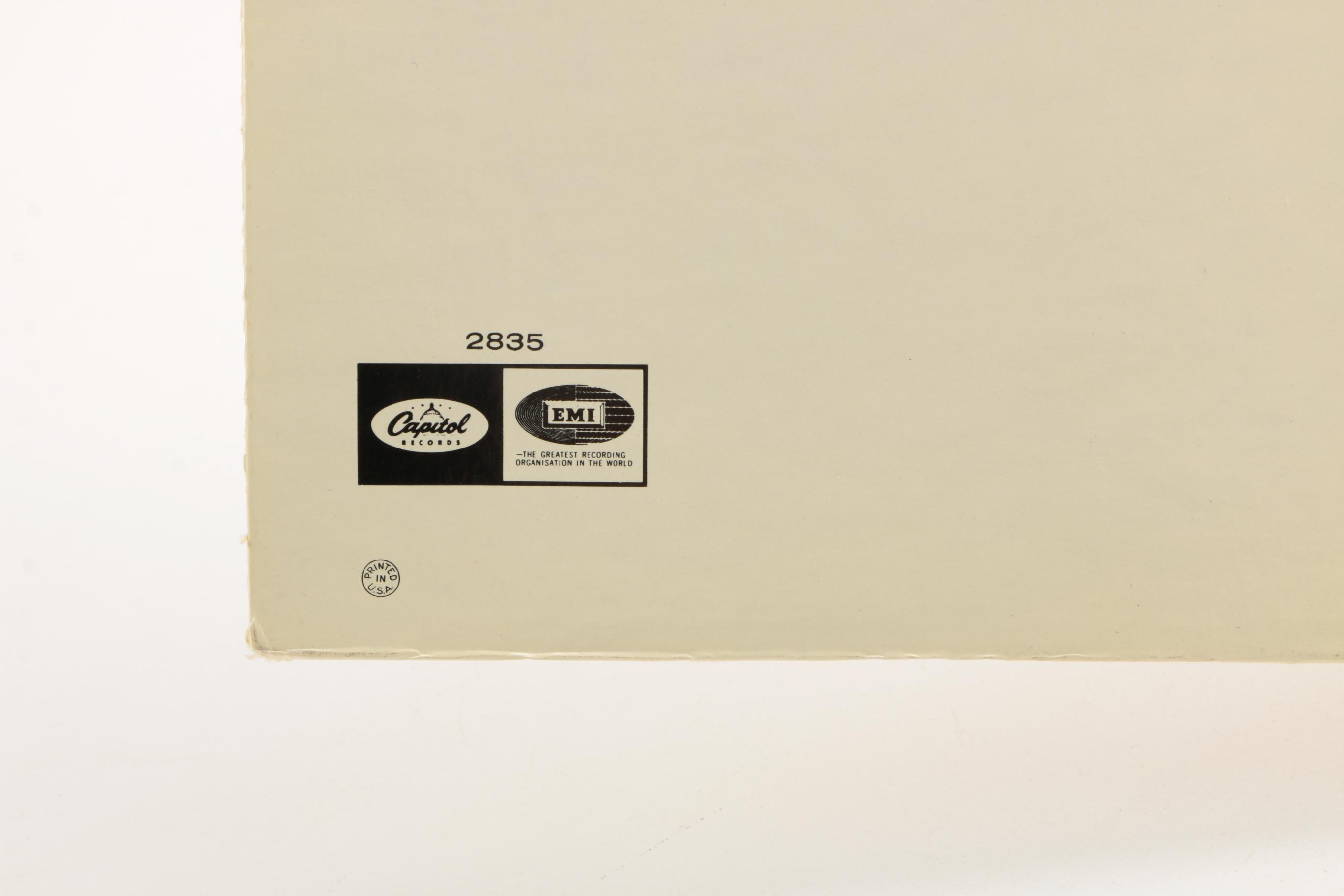 1960s Beatles LPs "Abbey Road" and "Magical Mystery Tour"