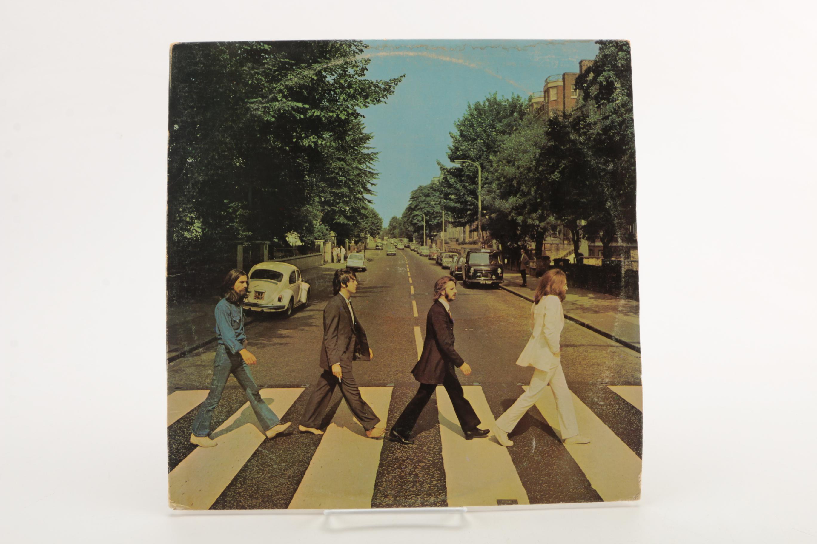 1960s Beatles LPs "Abbey Road" and "Magical Mystery Tour"