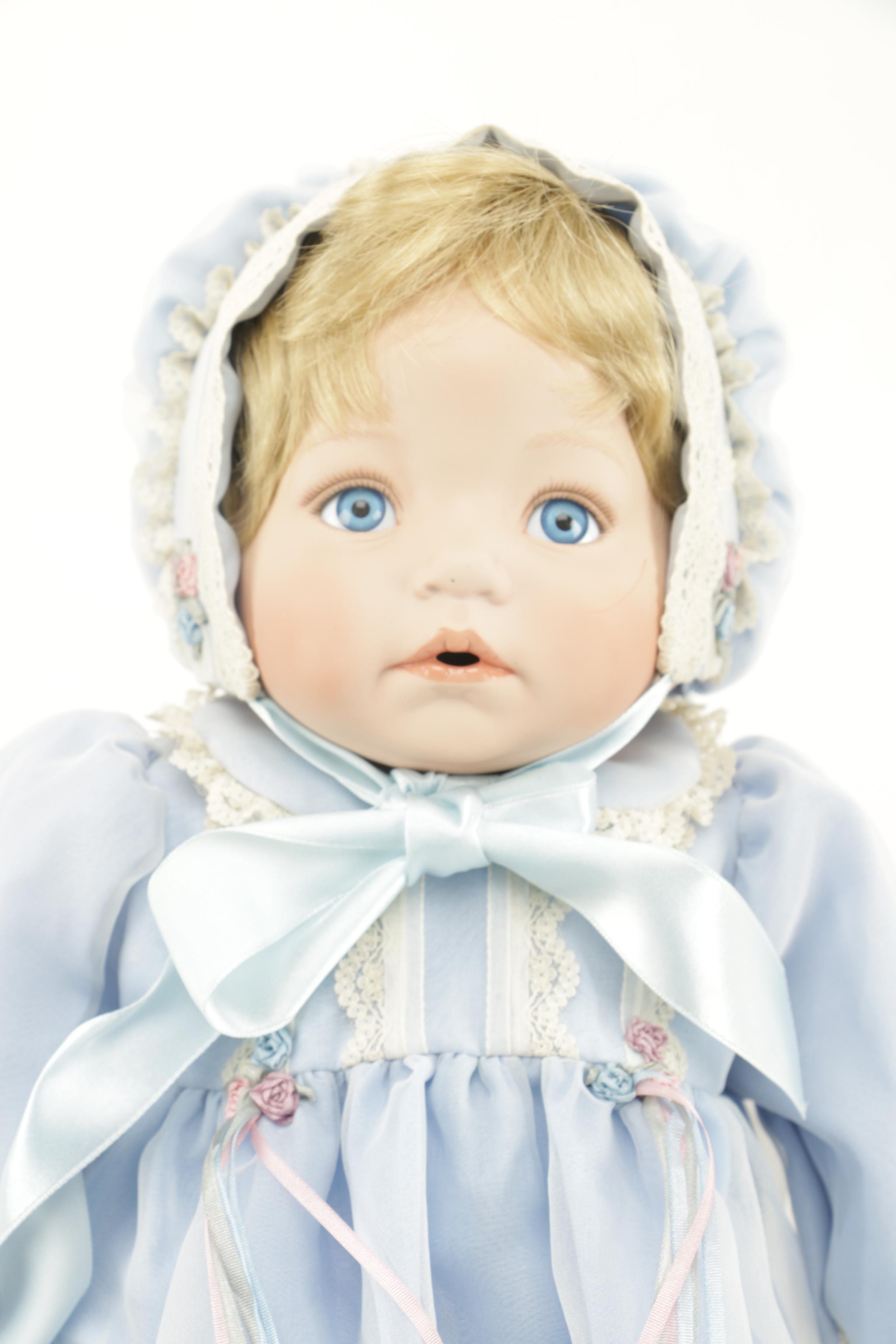"Baby Blue Eyes" Ashton Drake Porcelain Doll
