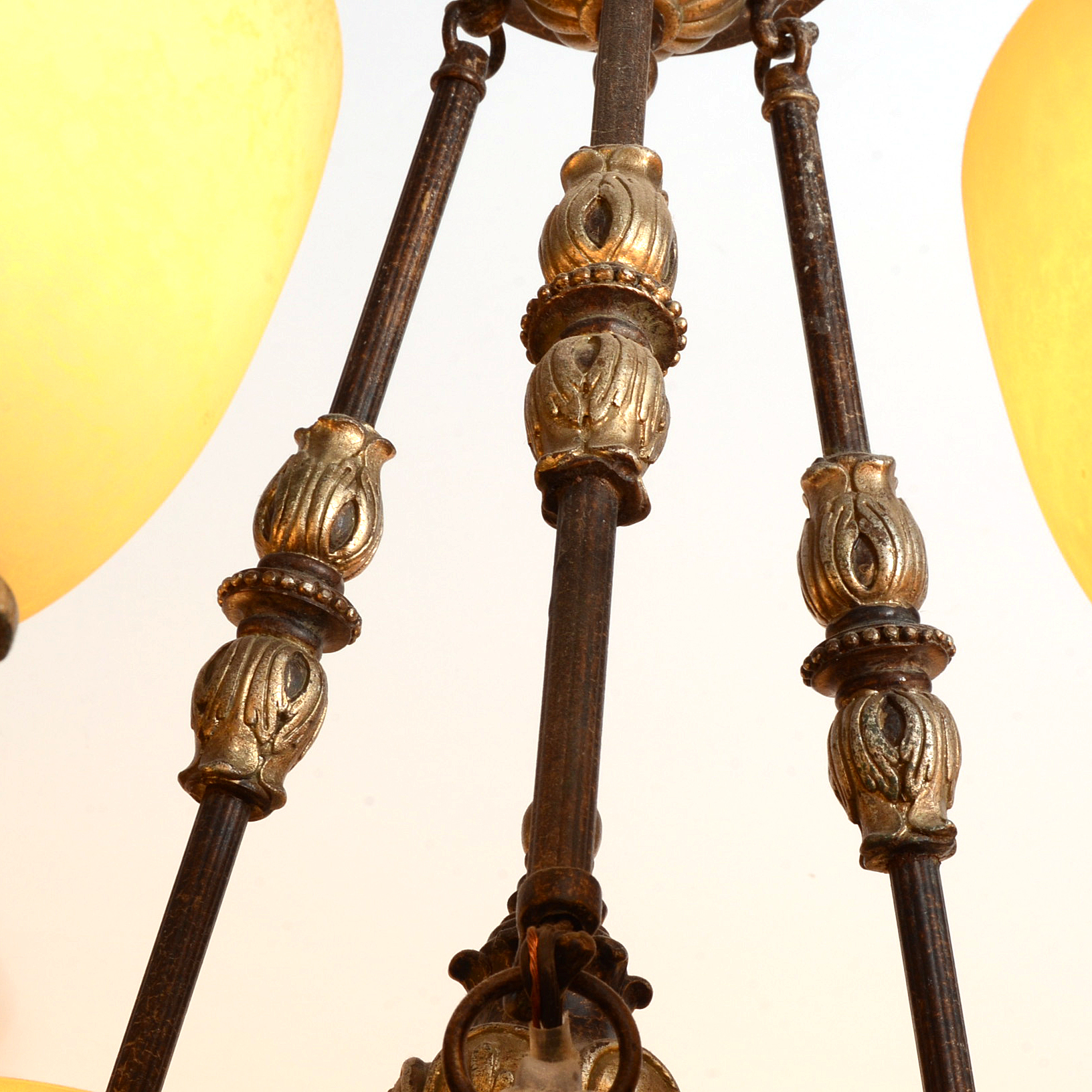 Ornate Six-Arm Chandelier