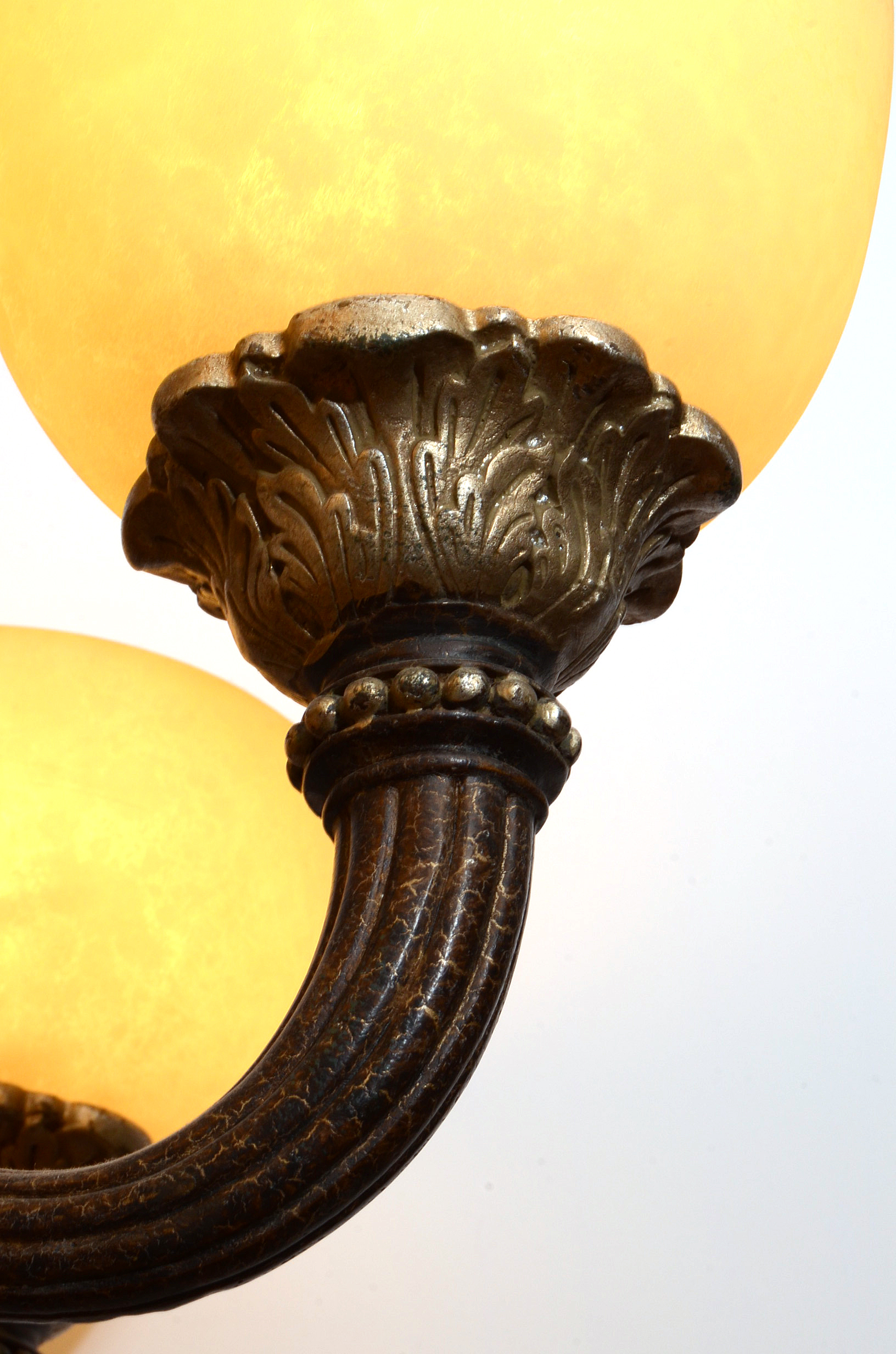 Ornate Six-Arm Chandelier