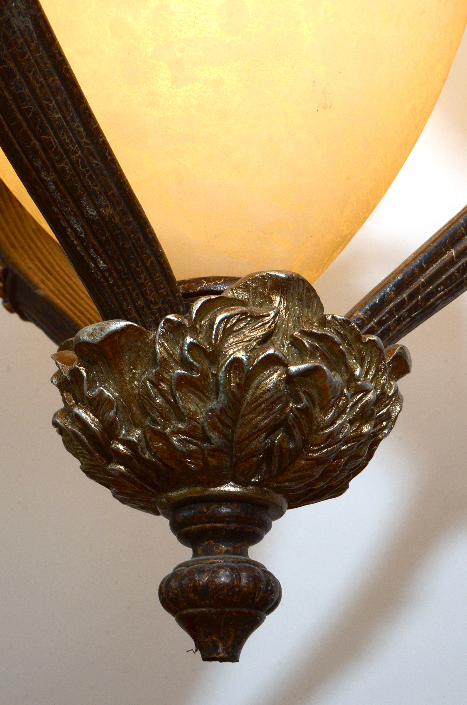 Ornate Six-Arm Chandelier