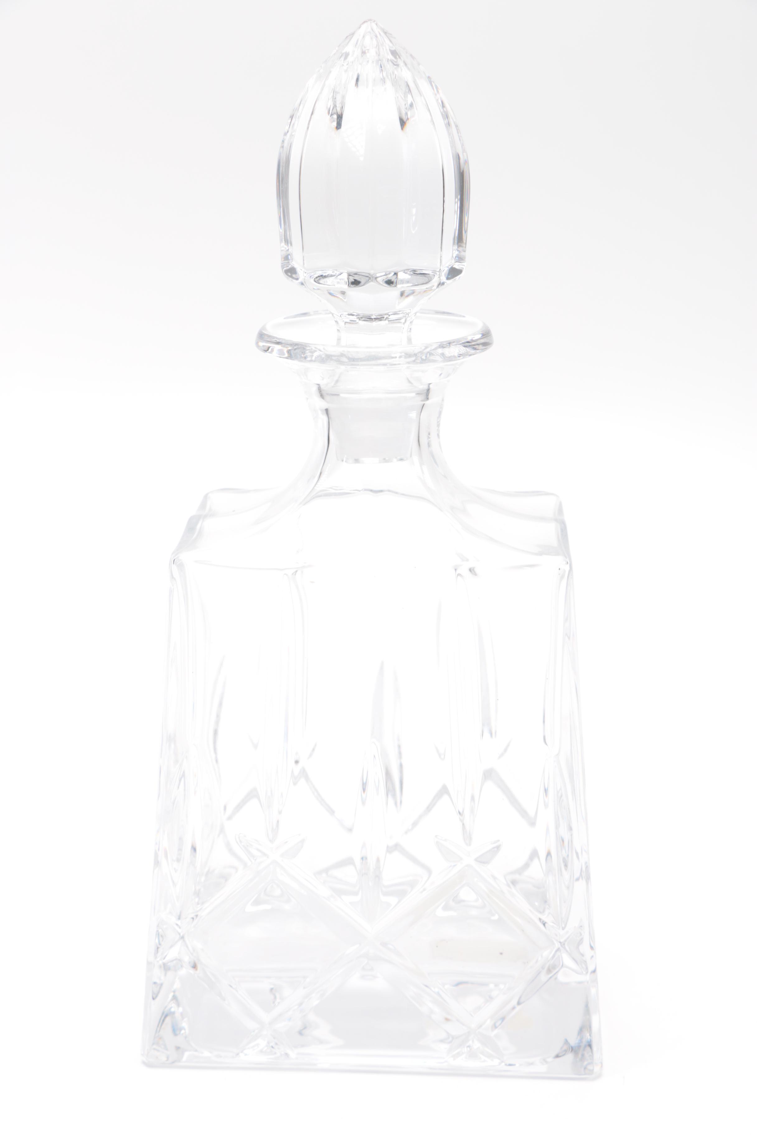 Crystal and Glass Decanters including Galway and Waterford