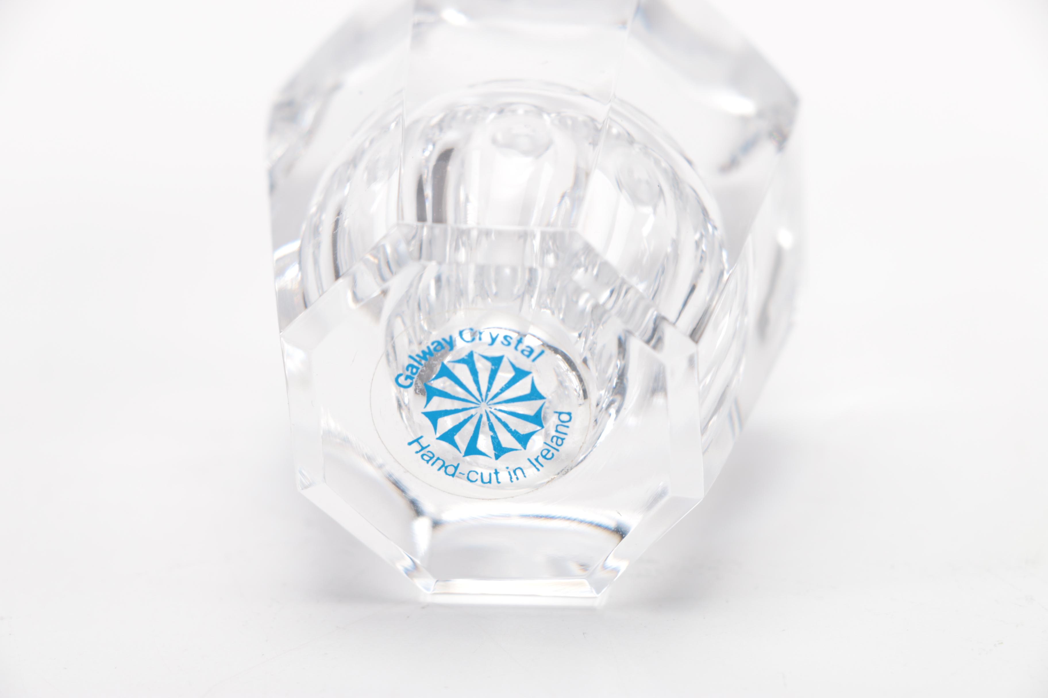 Crystal and Glass Decanters including Galway and Waterford