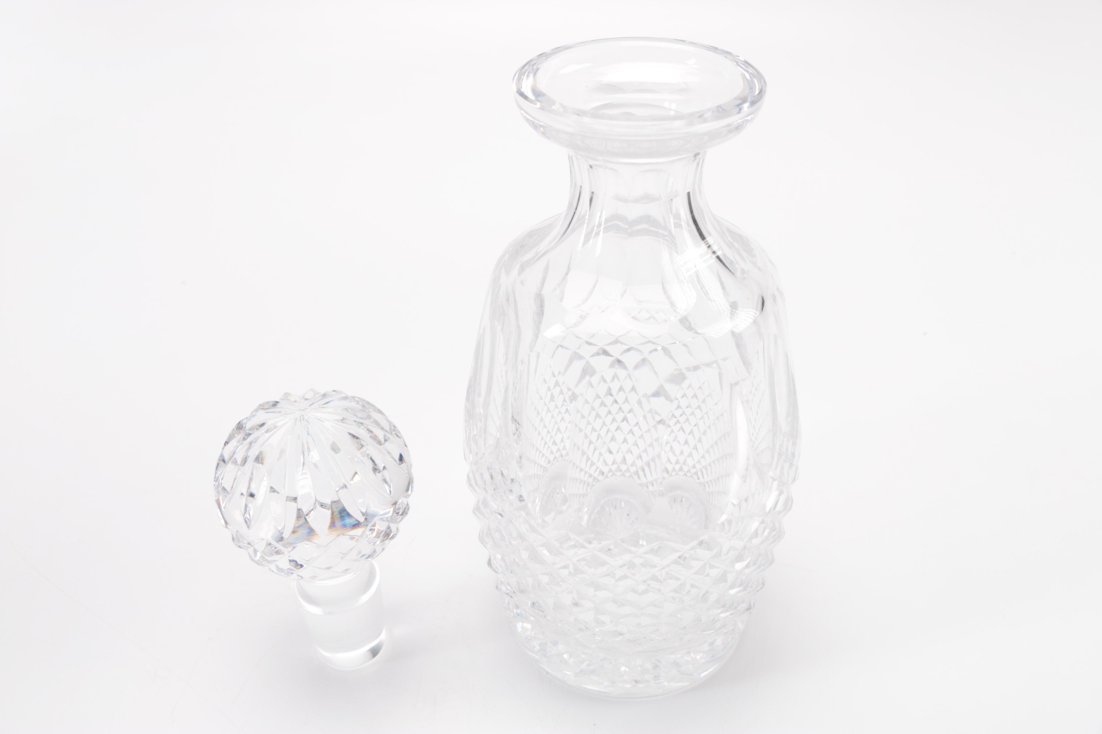 Crystal and Glass Decanters including Galway and Waterford