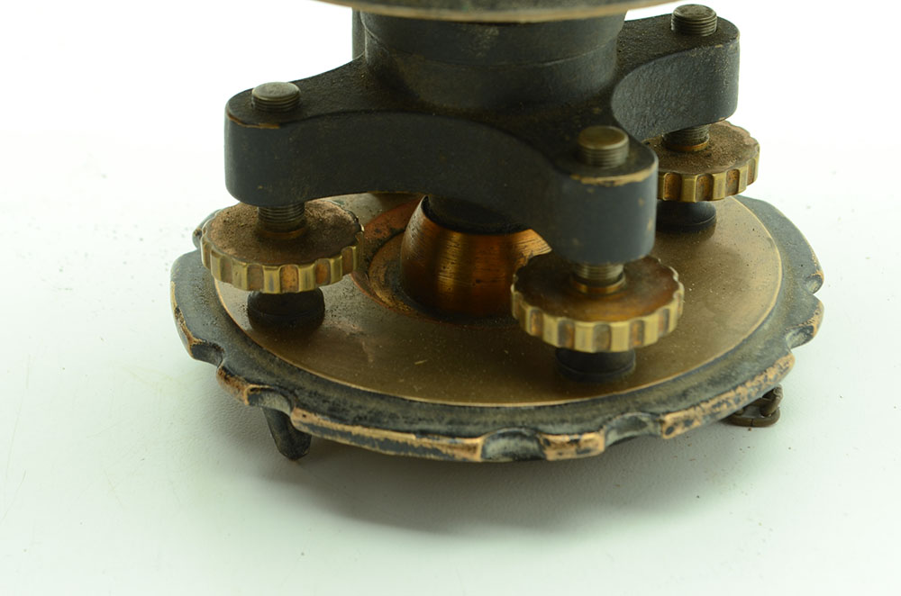 "David White Company" Surveyor's Transit in Oak Box