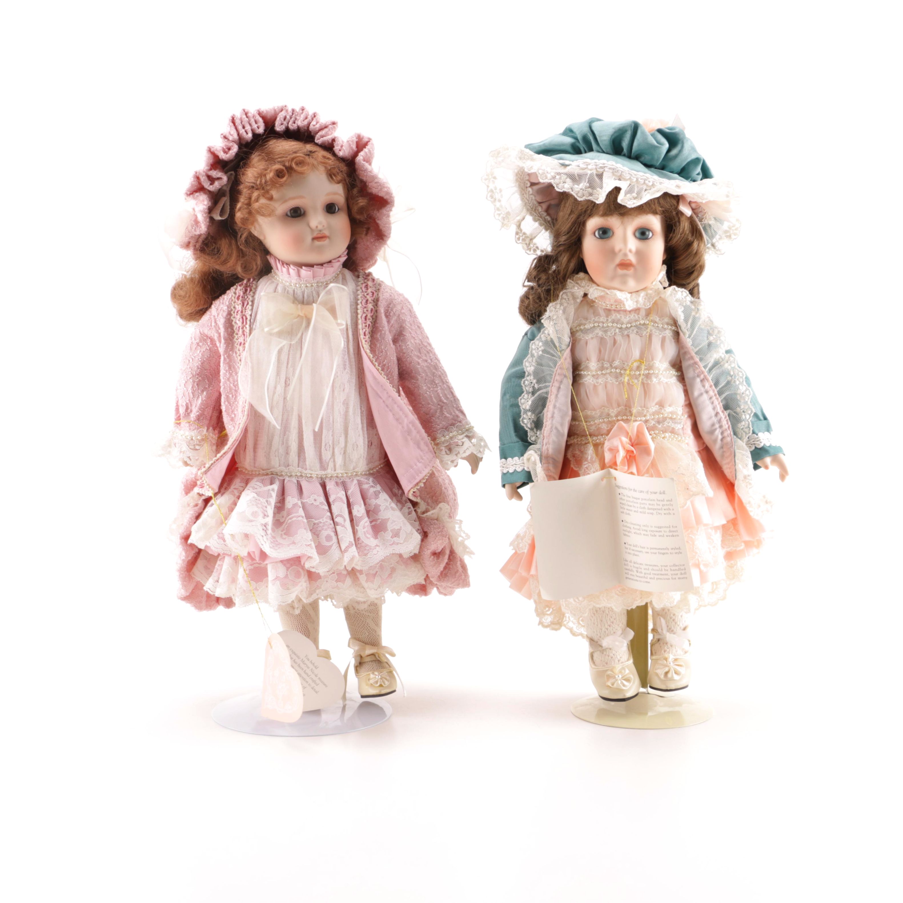 Maryse Nicole Bisque Porcelain Dolls