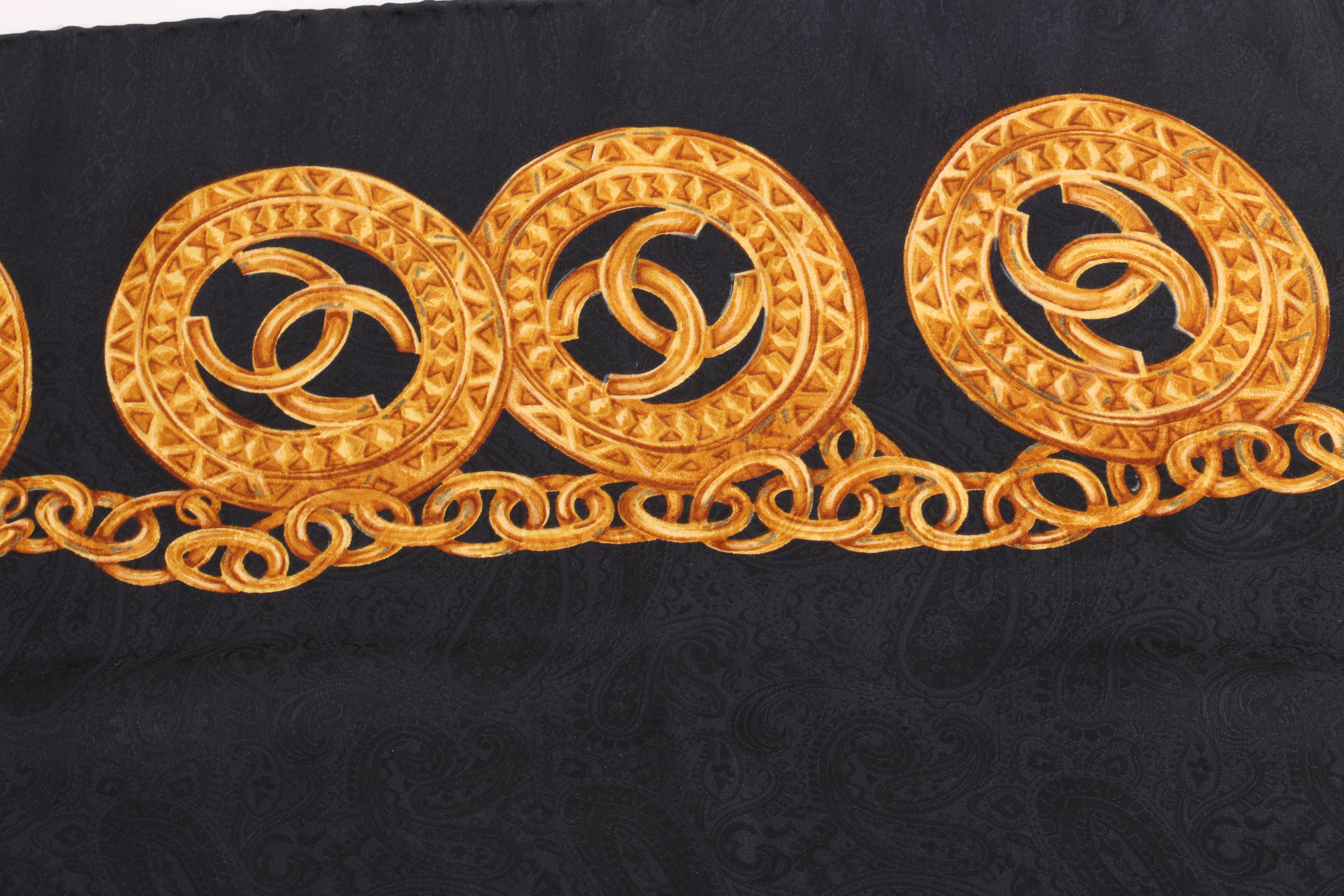 Chanel Charm Bracelet Scarf