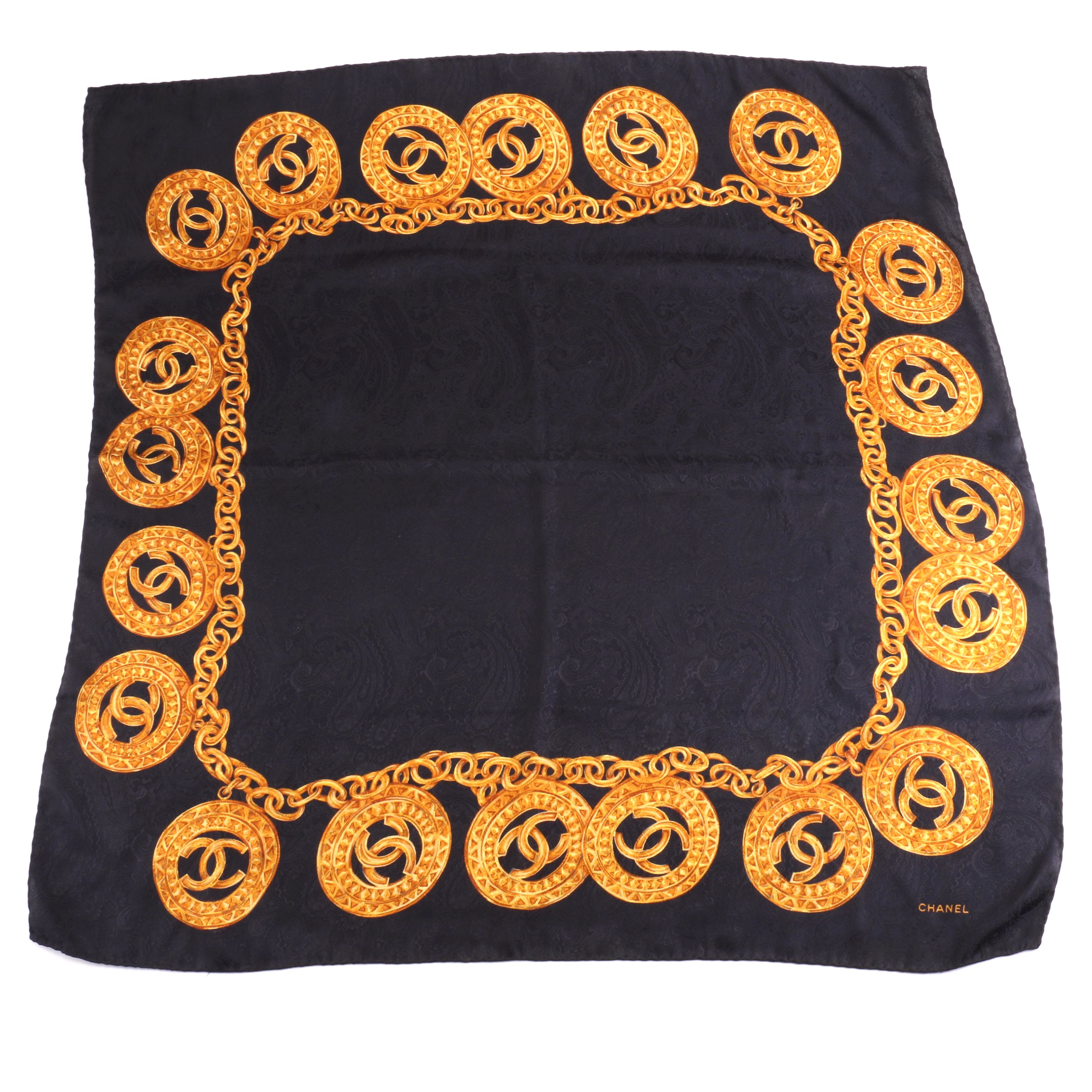 Chanel Charm Bracelet Scarf