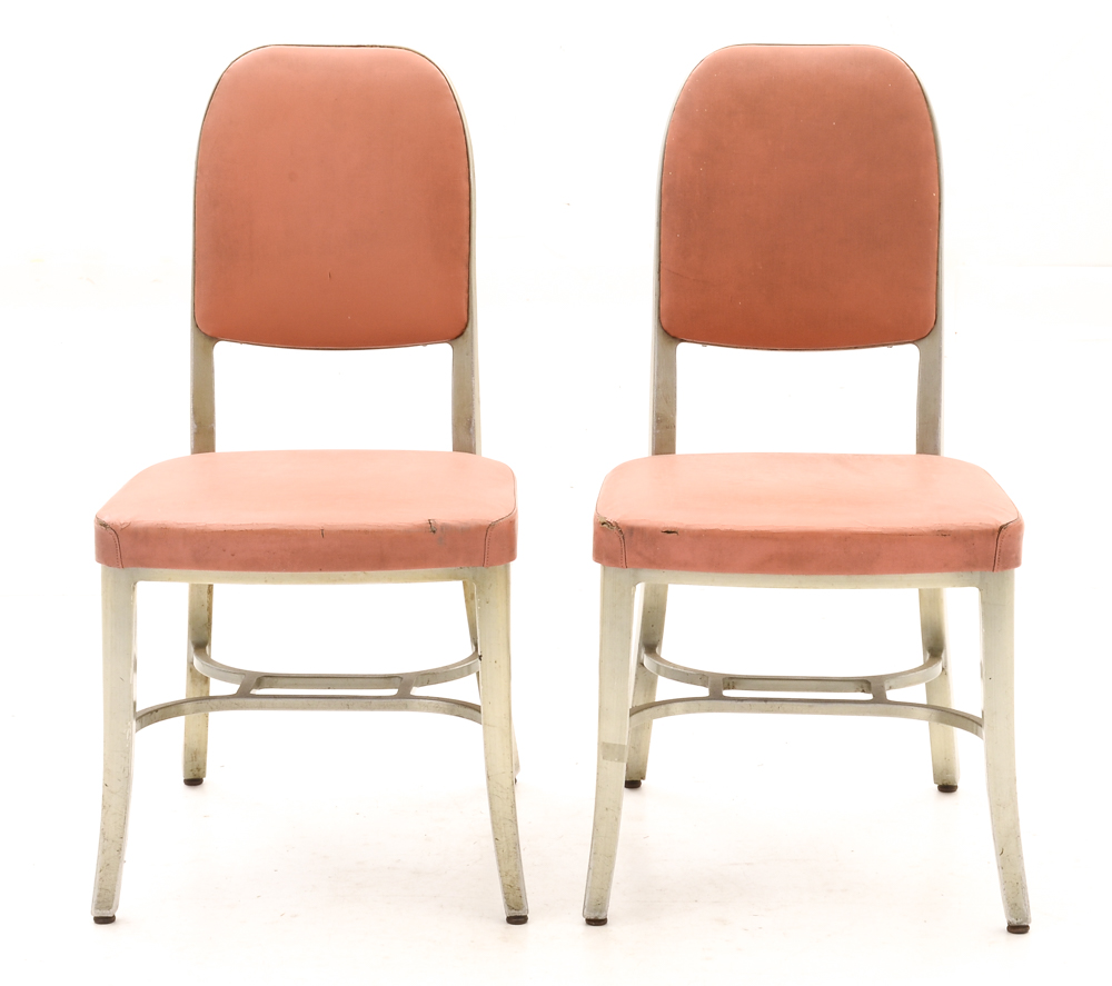 Vintage Good Form Aluminum Side Chairs
