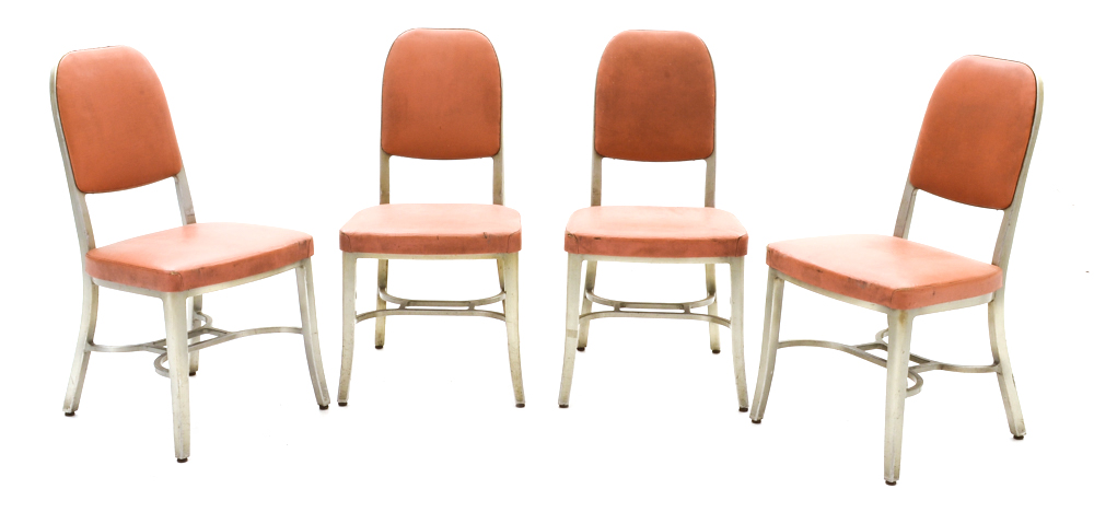 Vintage Good Form Aluminum Side Chairs