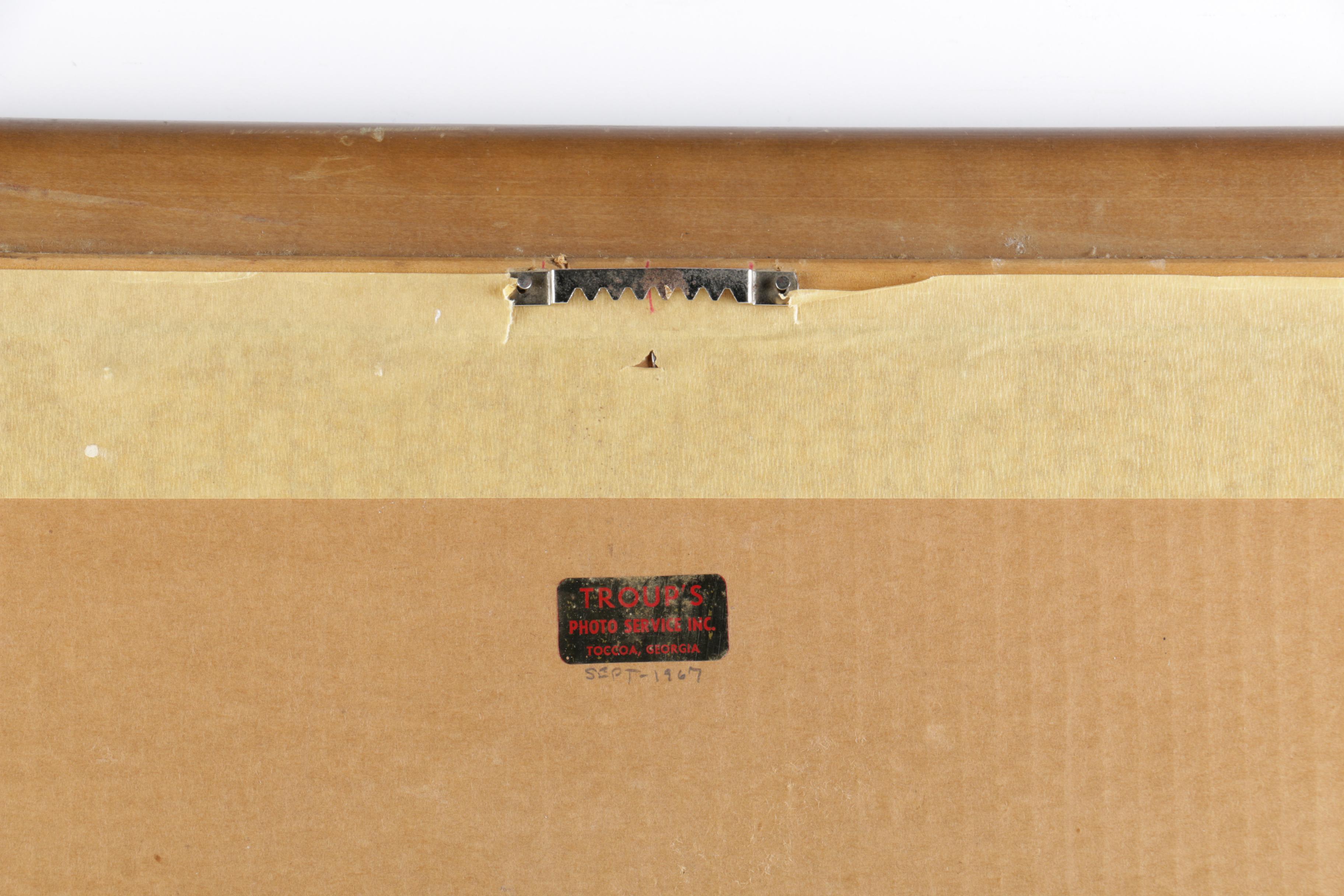 Color Photograph on Paper of a Waterfall