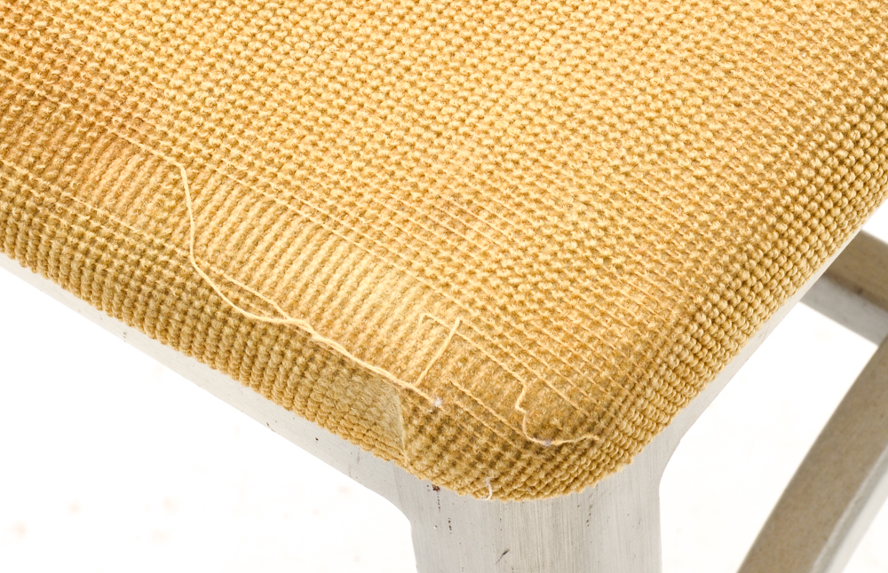 Vintage Aluminum and Foam Side Chairs