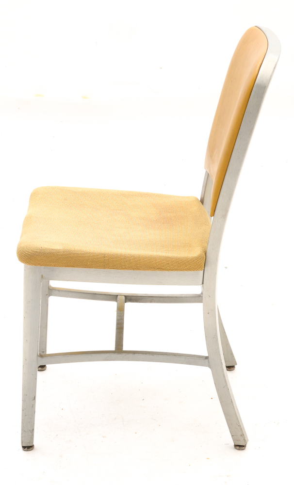 Vintage Aluminum and Foam Side Chairs