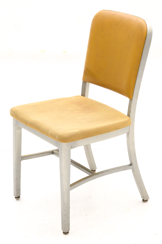 Vintage Aluminum and Foam Side Chairs