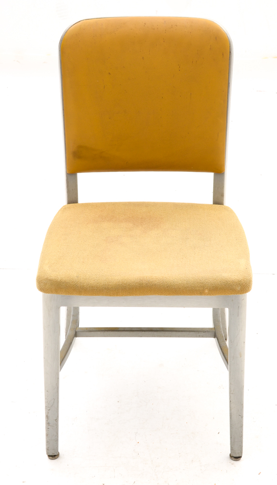 Vintage Aluminum and Foam Side Chairs