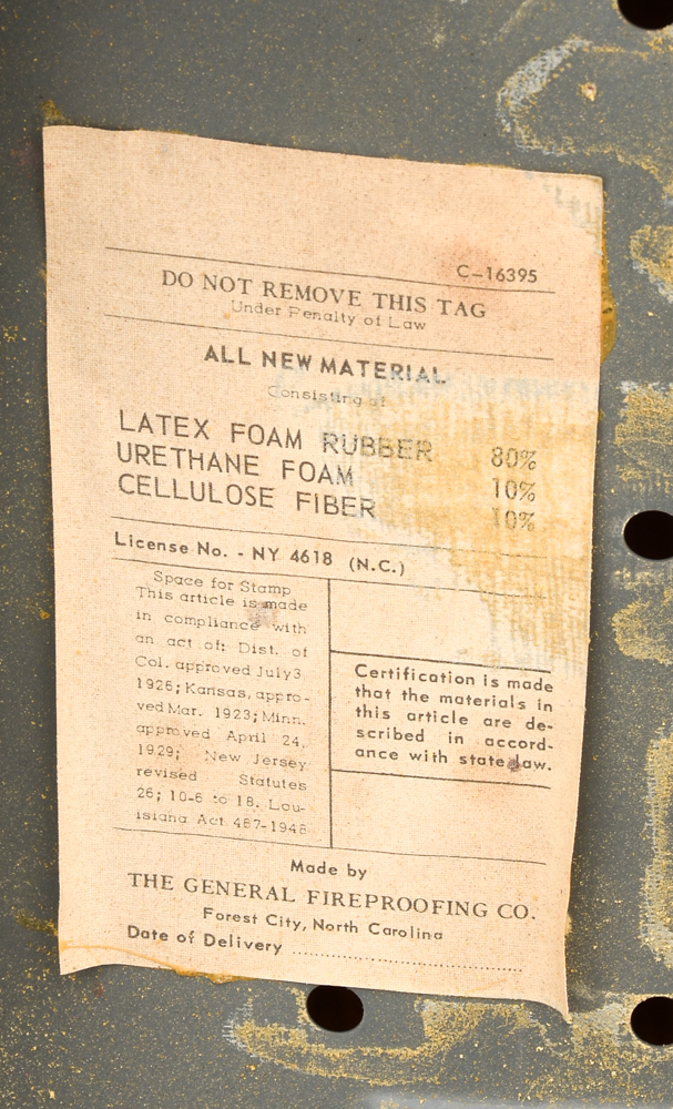 Vintage Aluminum and Foam Side Chairs