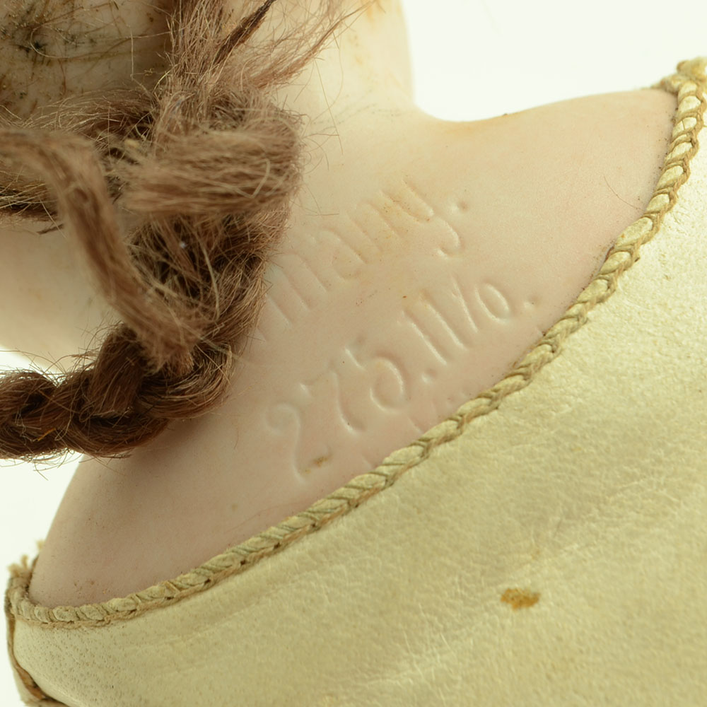 Antique German Leather Doll