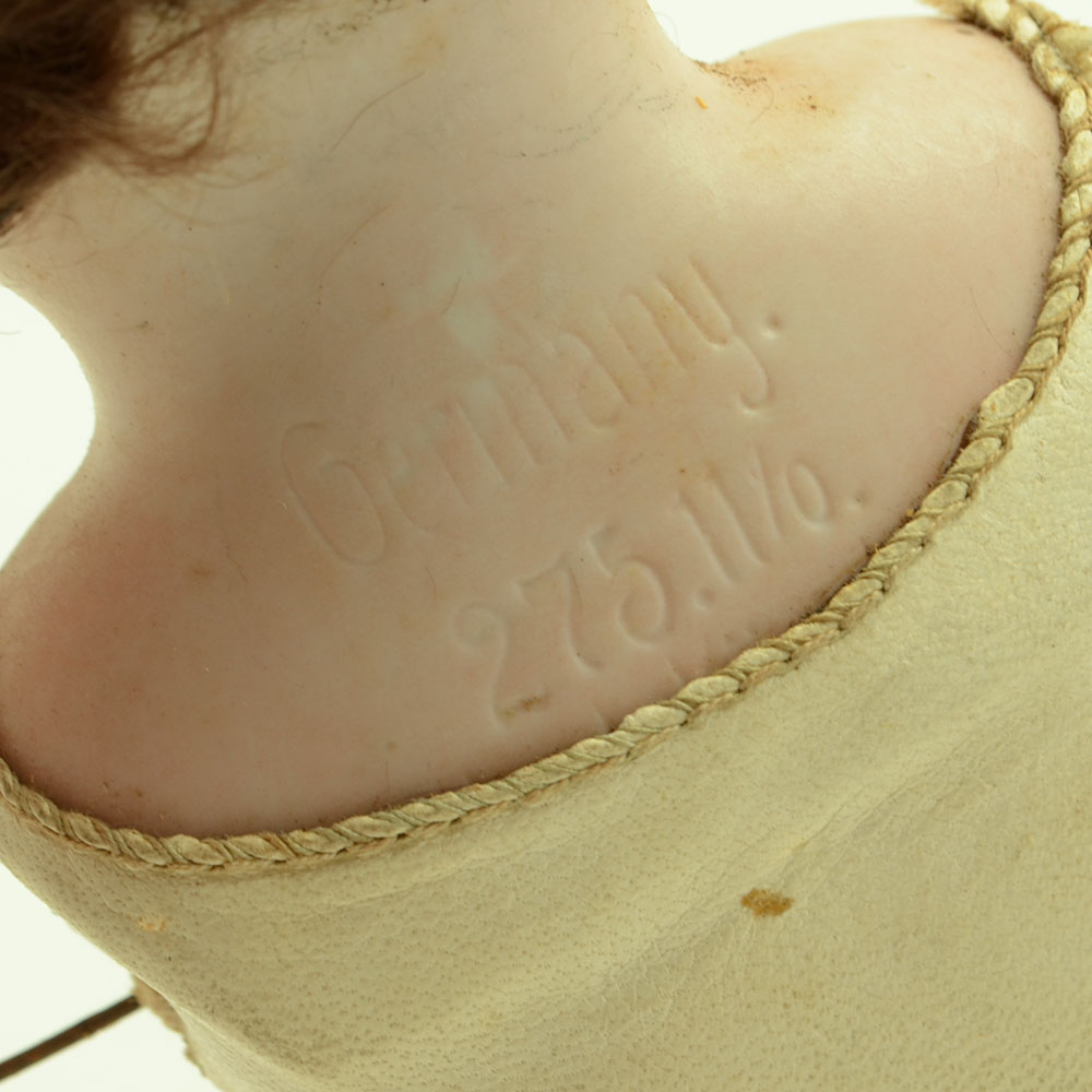 Antique German Leather Doll