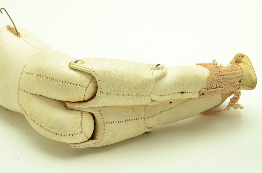 Antique German Leather Doll