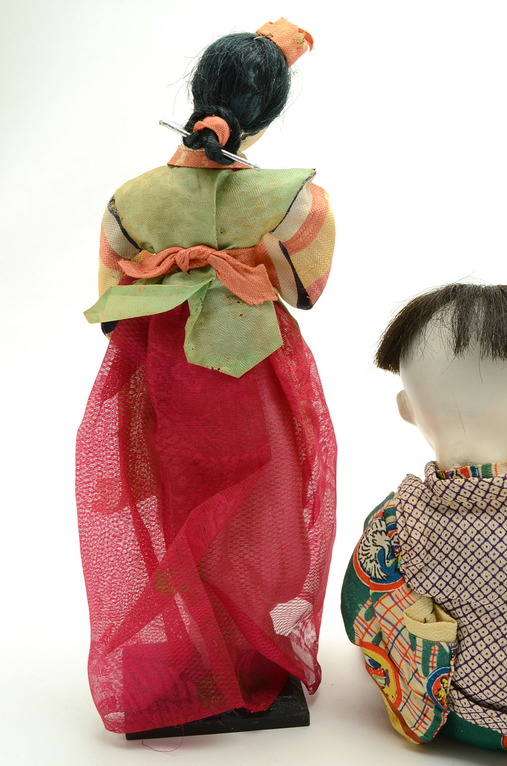 Antique Korean and Japanese Dolls