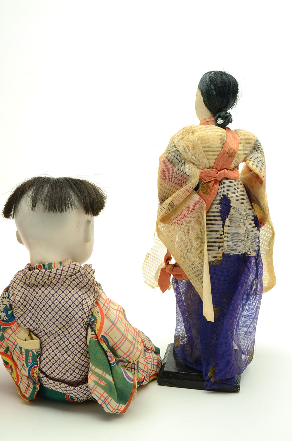Antique Korean and Japanese Dolls