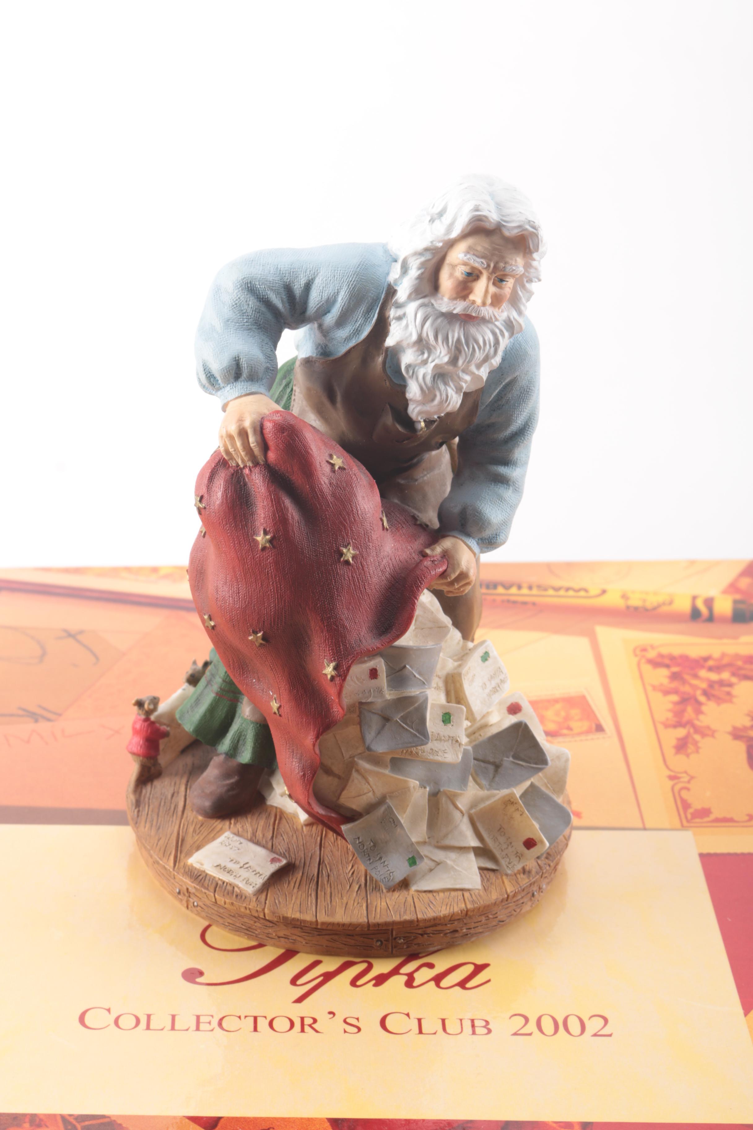 Pipka's Collectors Club Santa Figurines