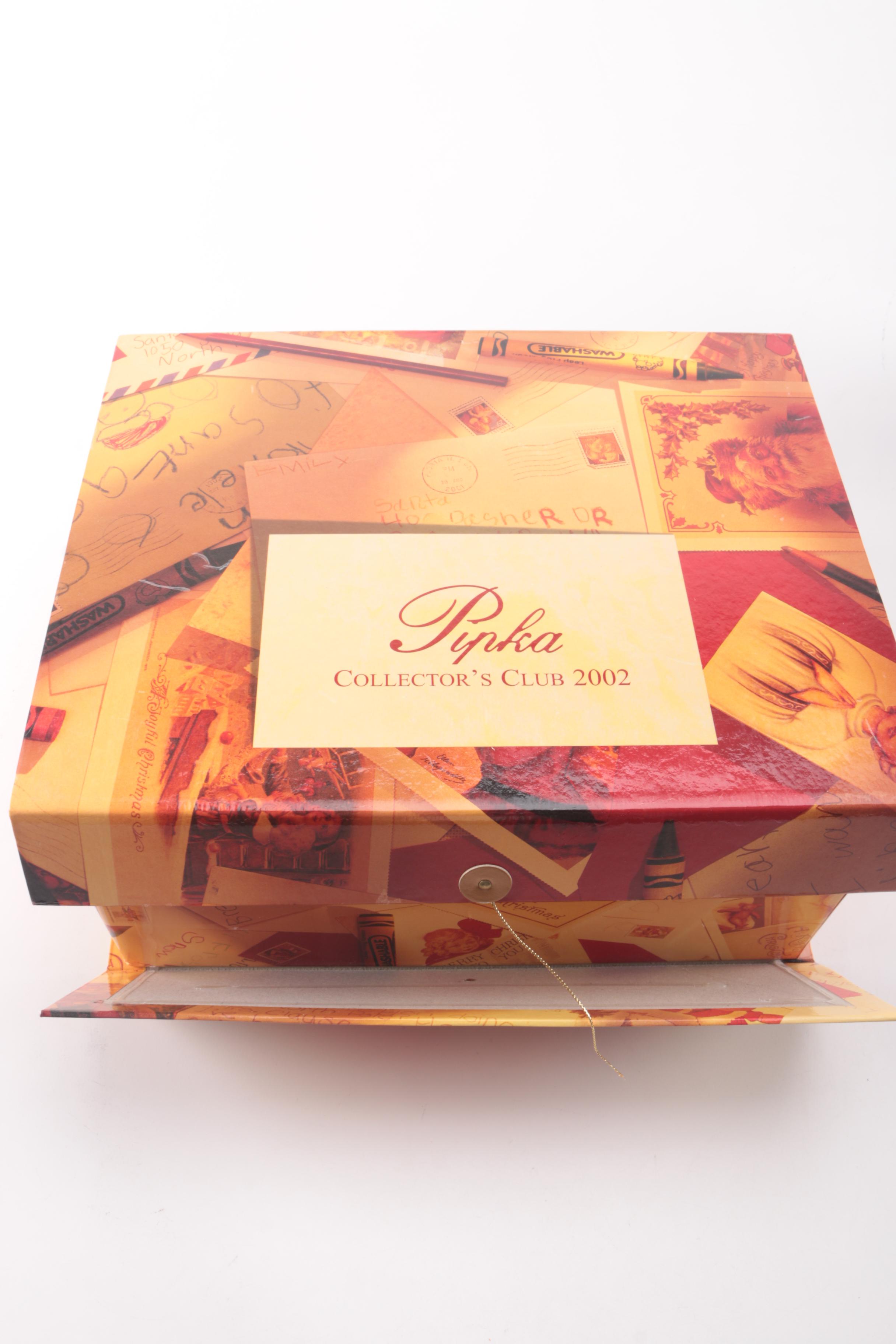 Pipka's Collectors Club Santa Figurines