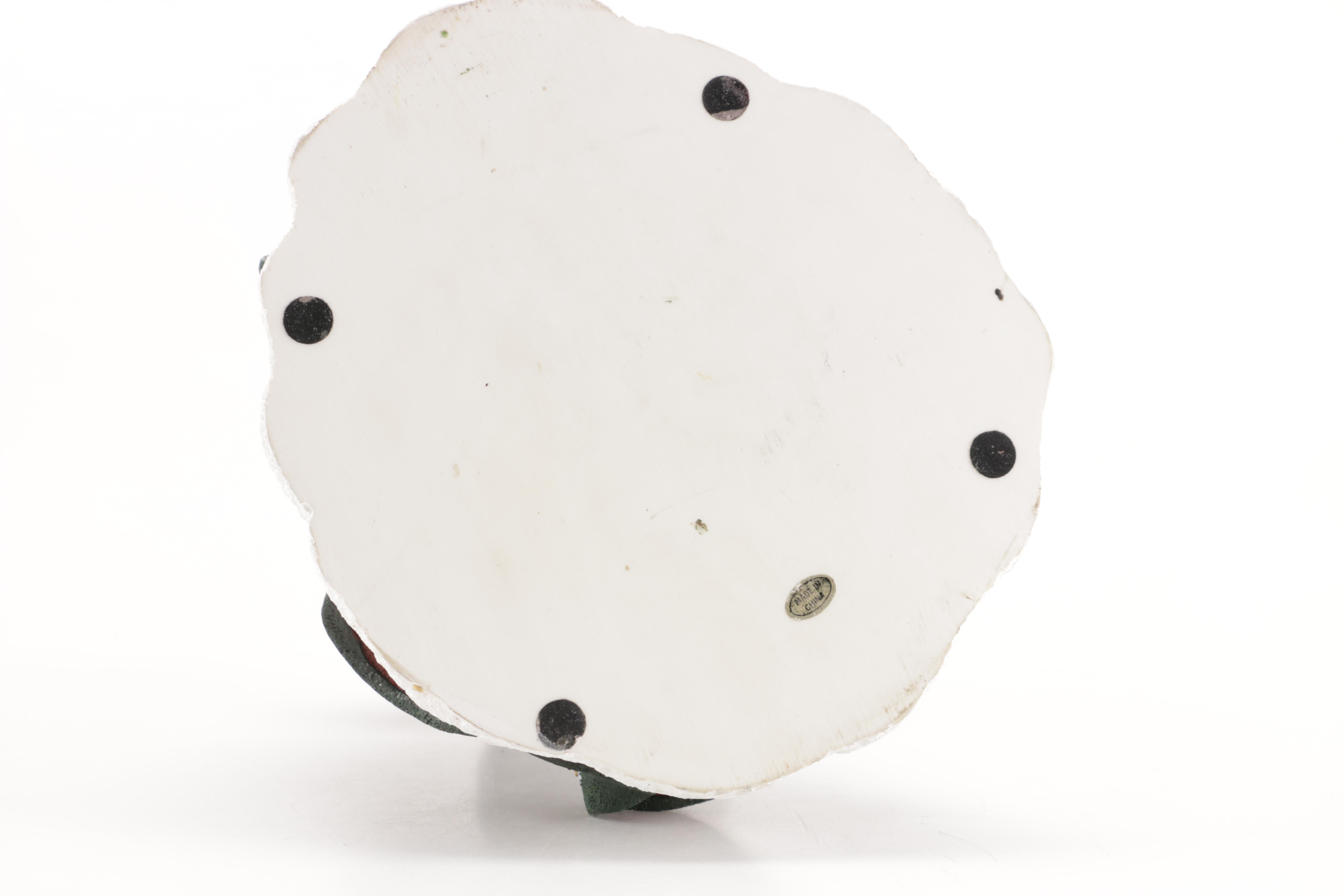 Bavarian Style Santa Claus Ceramic Figurine