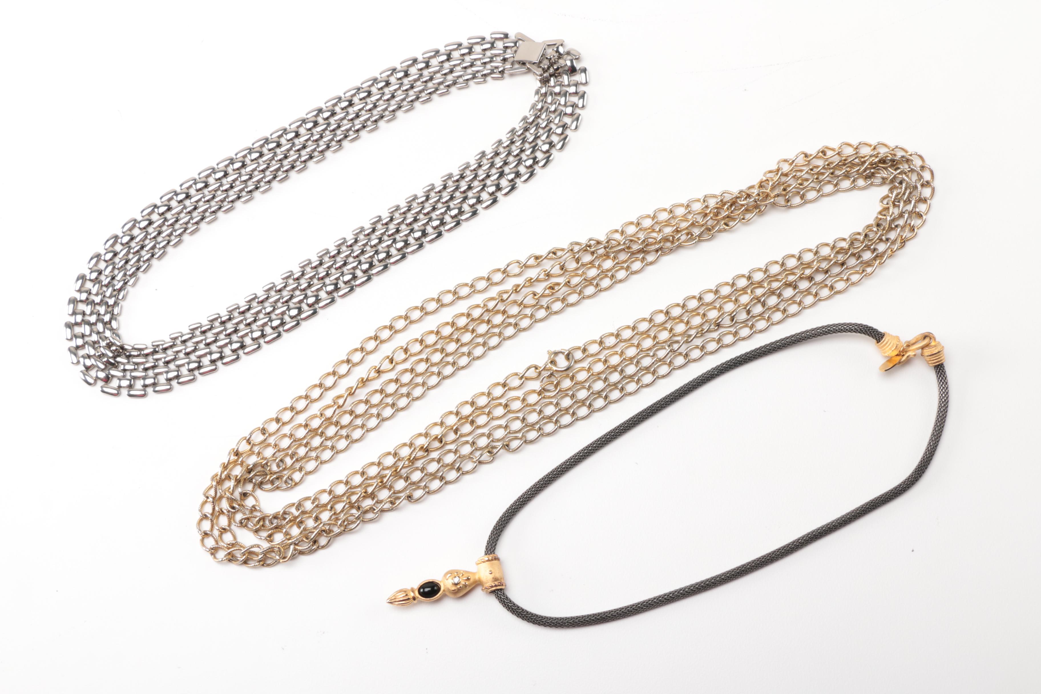 Assorted Costume Jewelry Including Jomaz and Hobe