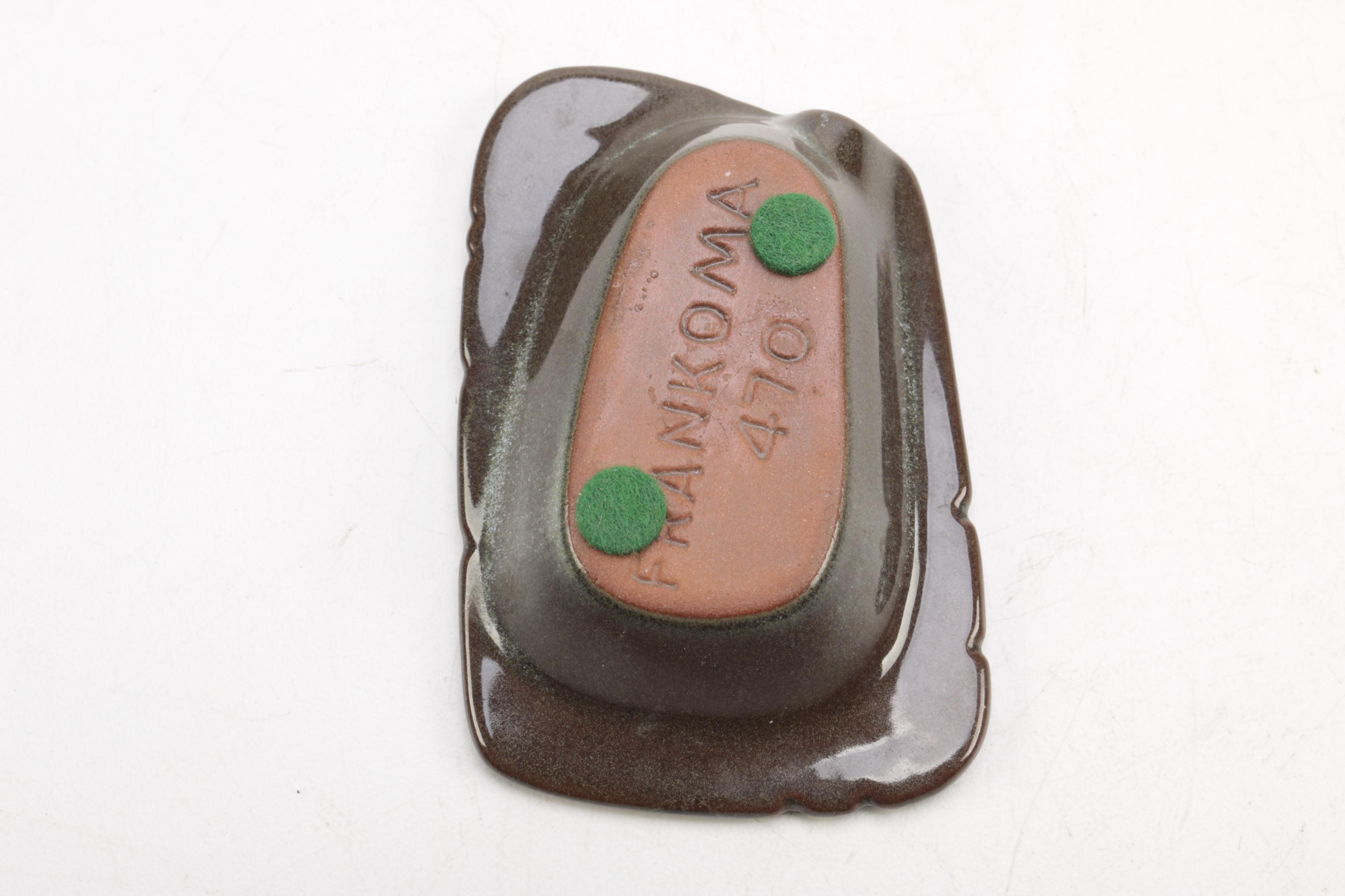 Vintage Frankoma Ceramic Ash Receivers