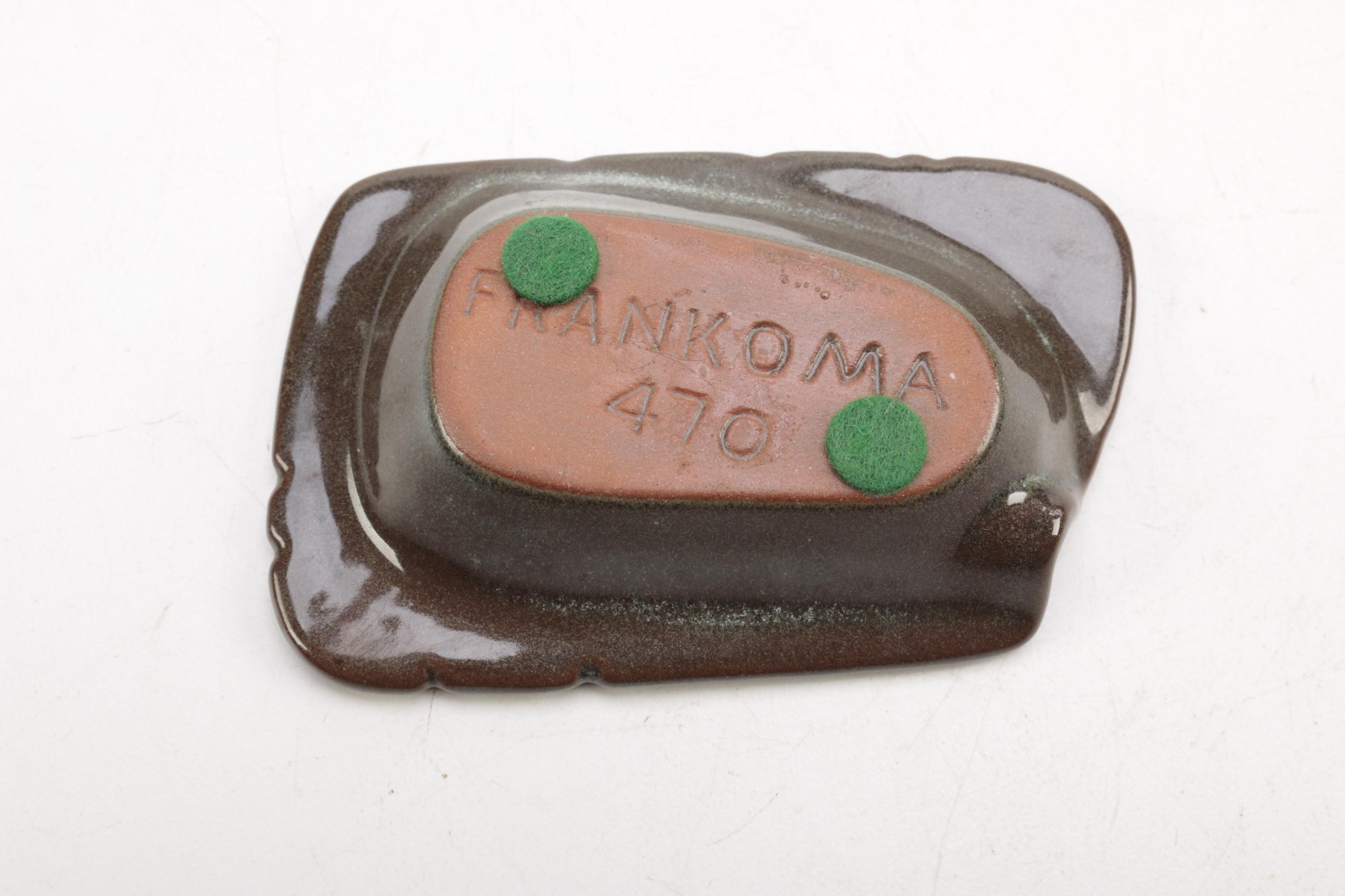 Vintage Frankoma Ceramic Ash Receivers