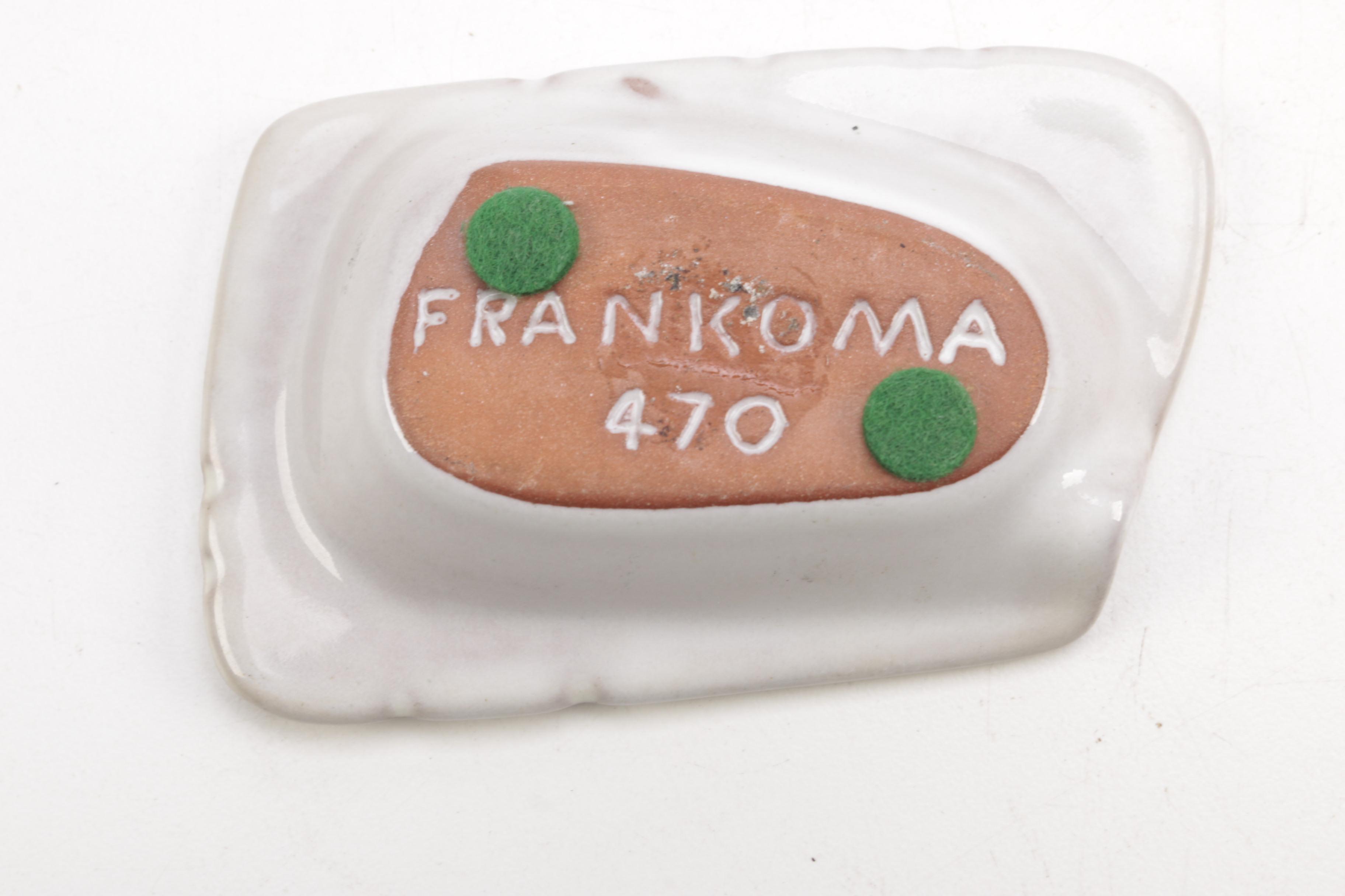 Vintage Frankoma Ceramic Ash Receivers