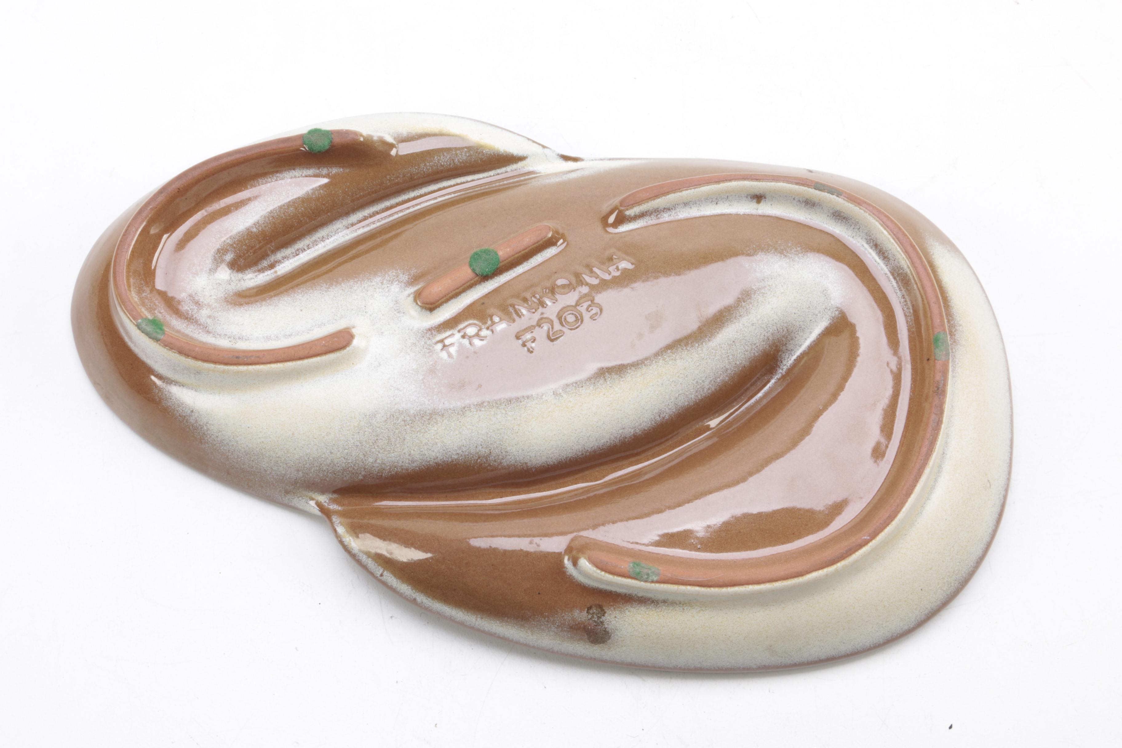 Vintage Frankoma Ceramic Ash Receivers